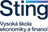 logo Vysoká škola Sting