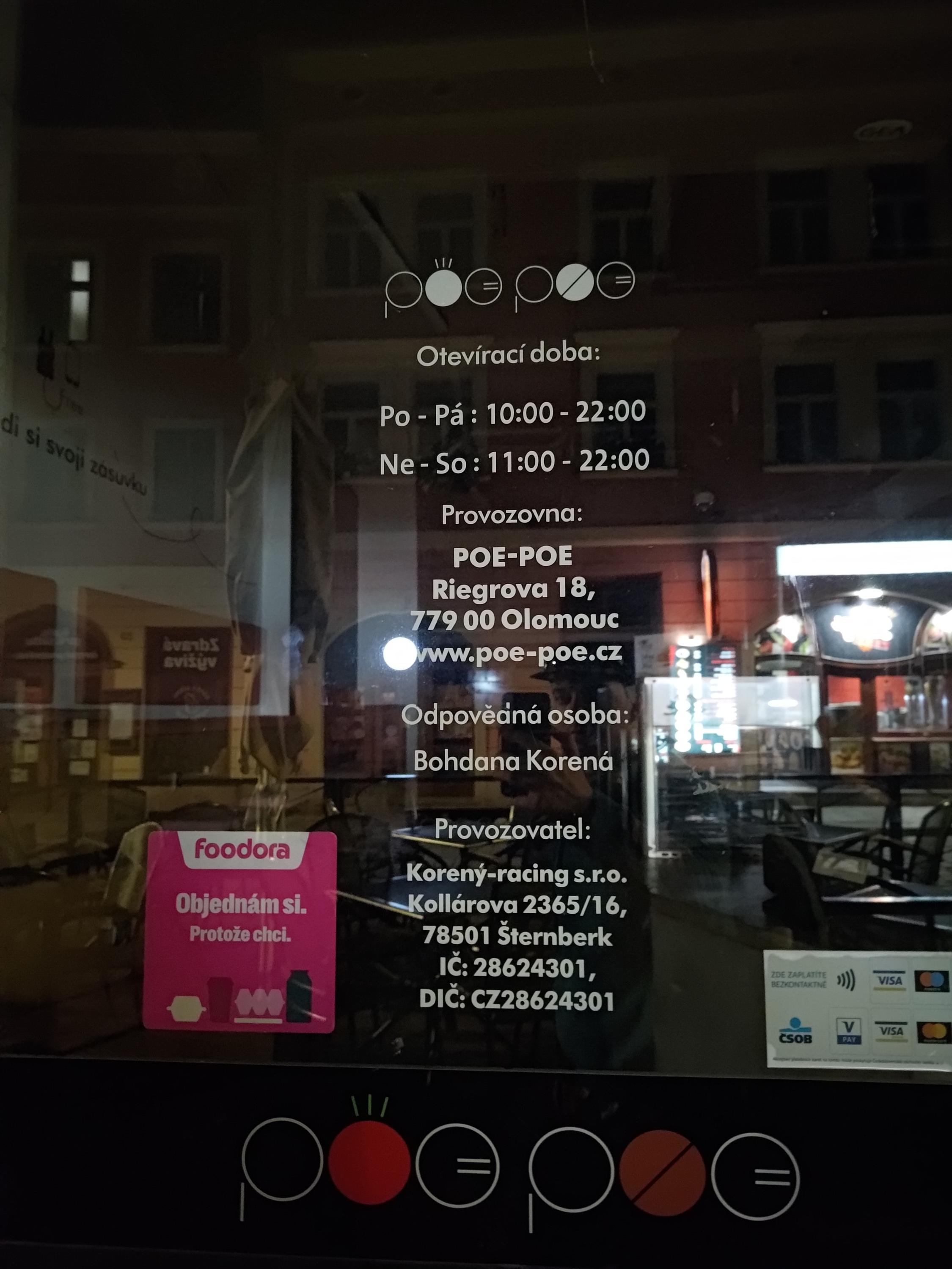 Poe-Poe (Snack bar) • Mapy.com