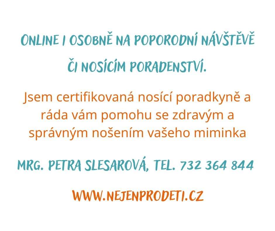 Poporodní dula, laktační a nosící poradkyně Petra Slesarová foto 3