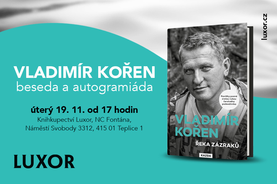Autogramiáda a beseda s Vladimírem Kořenem