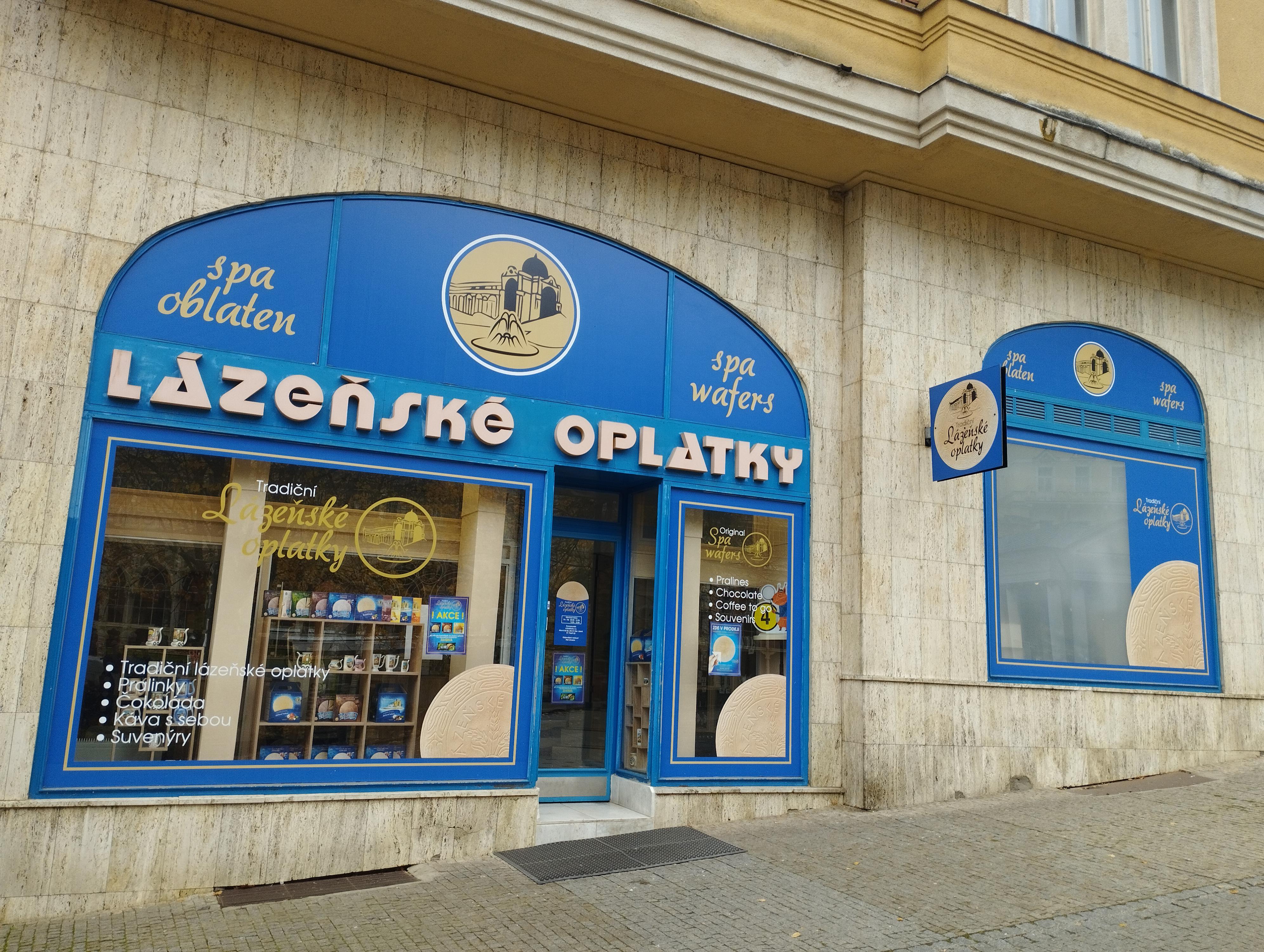 Lázeňské oplatky Kolonáda