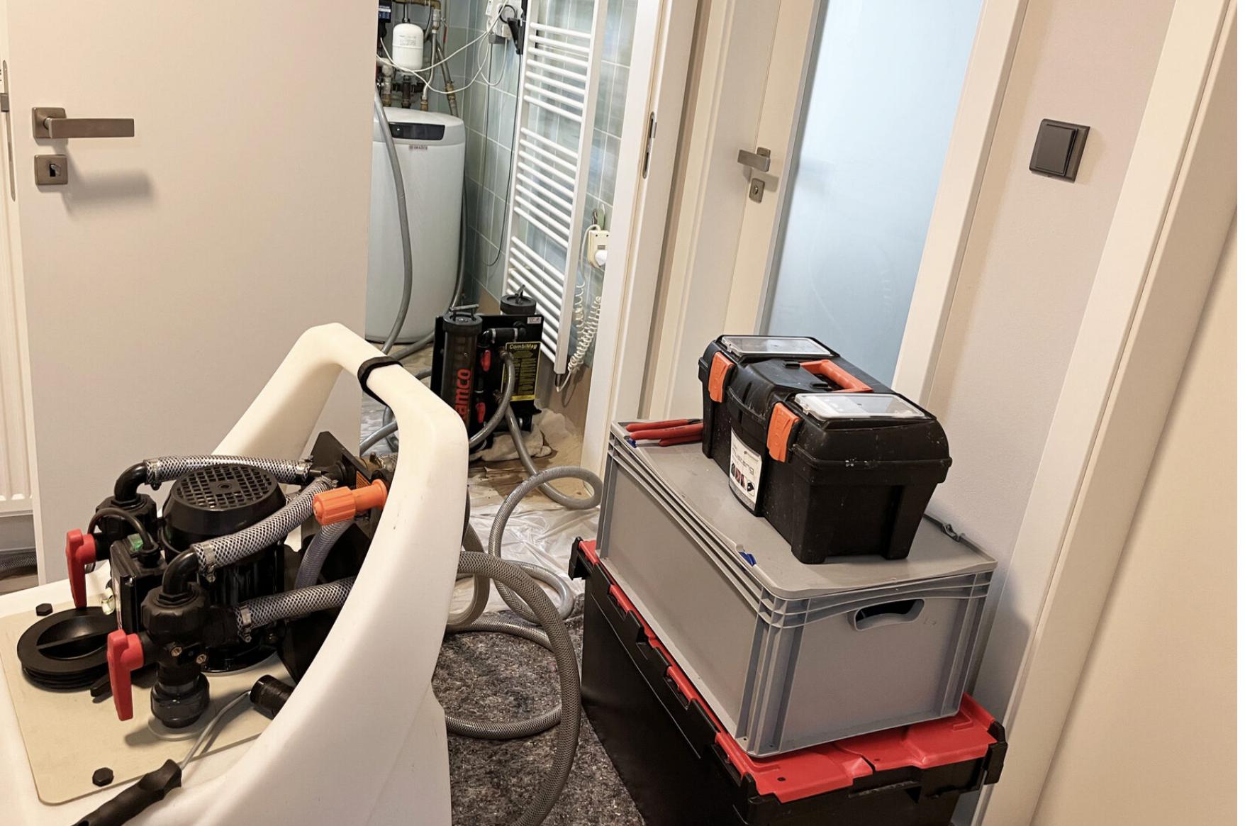 Martin Macháč - čištění topných systémů