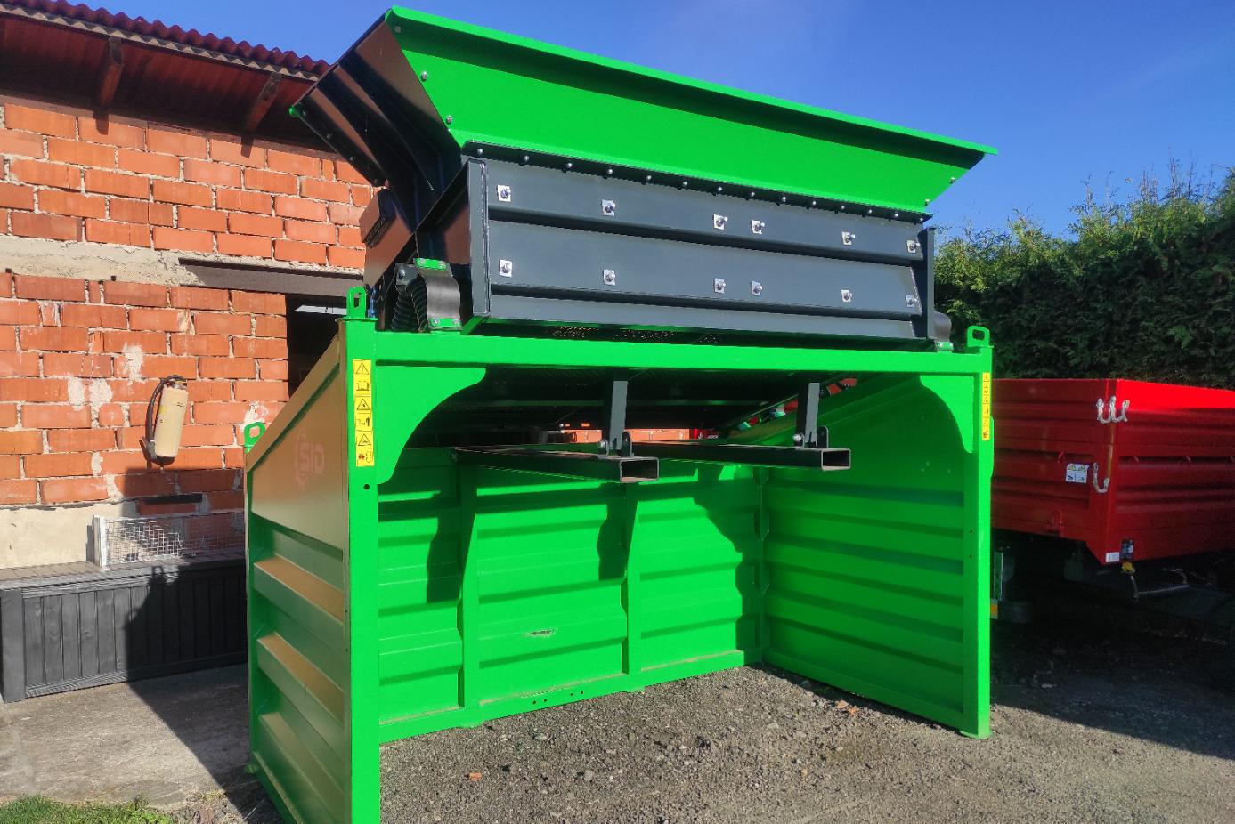 Vibrační třídič - 2 frakce