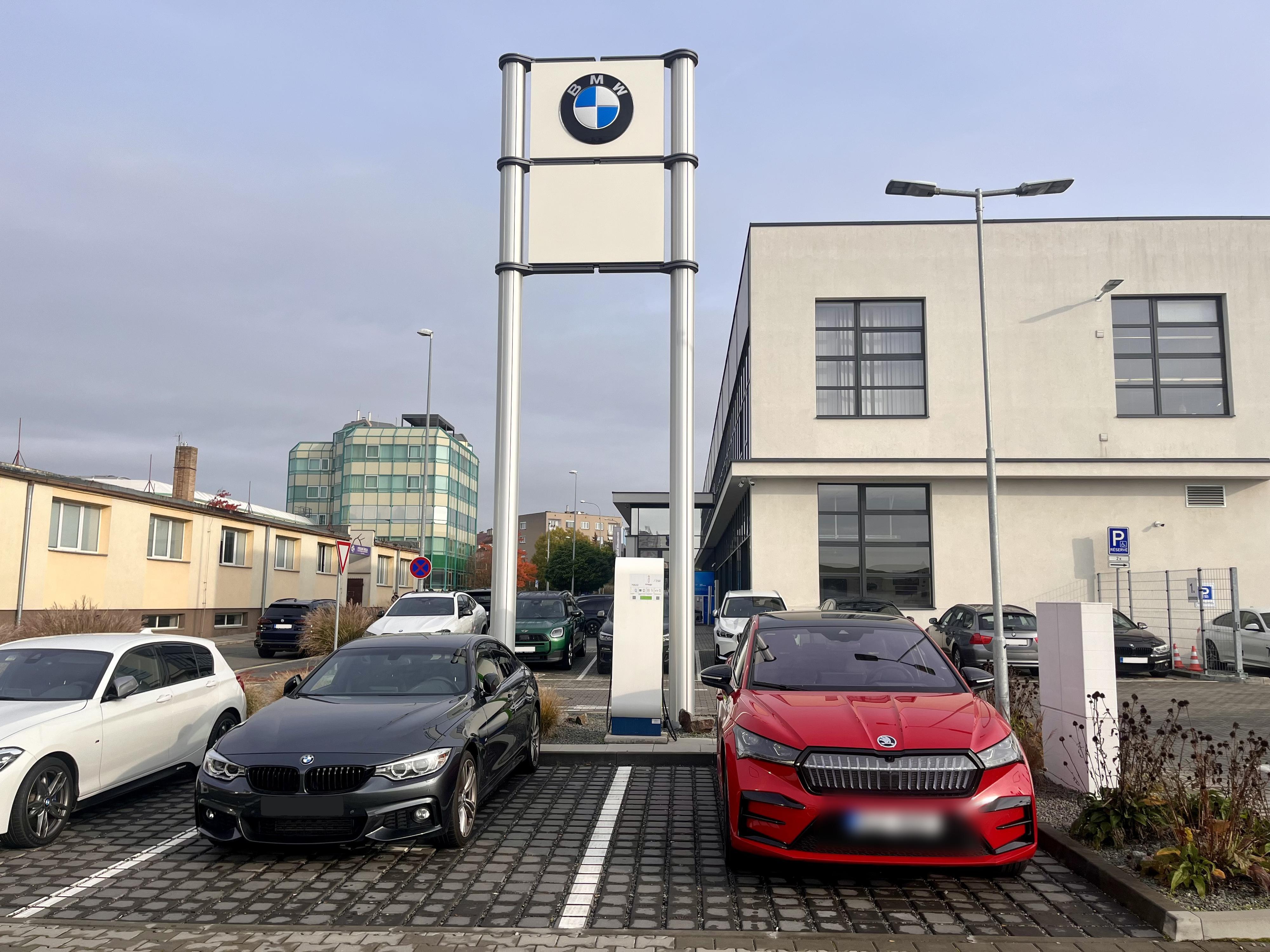 Dobíjecí stanice innogy