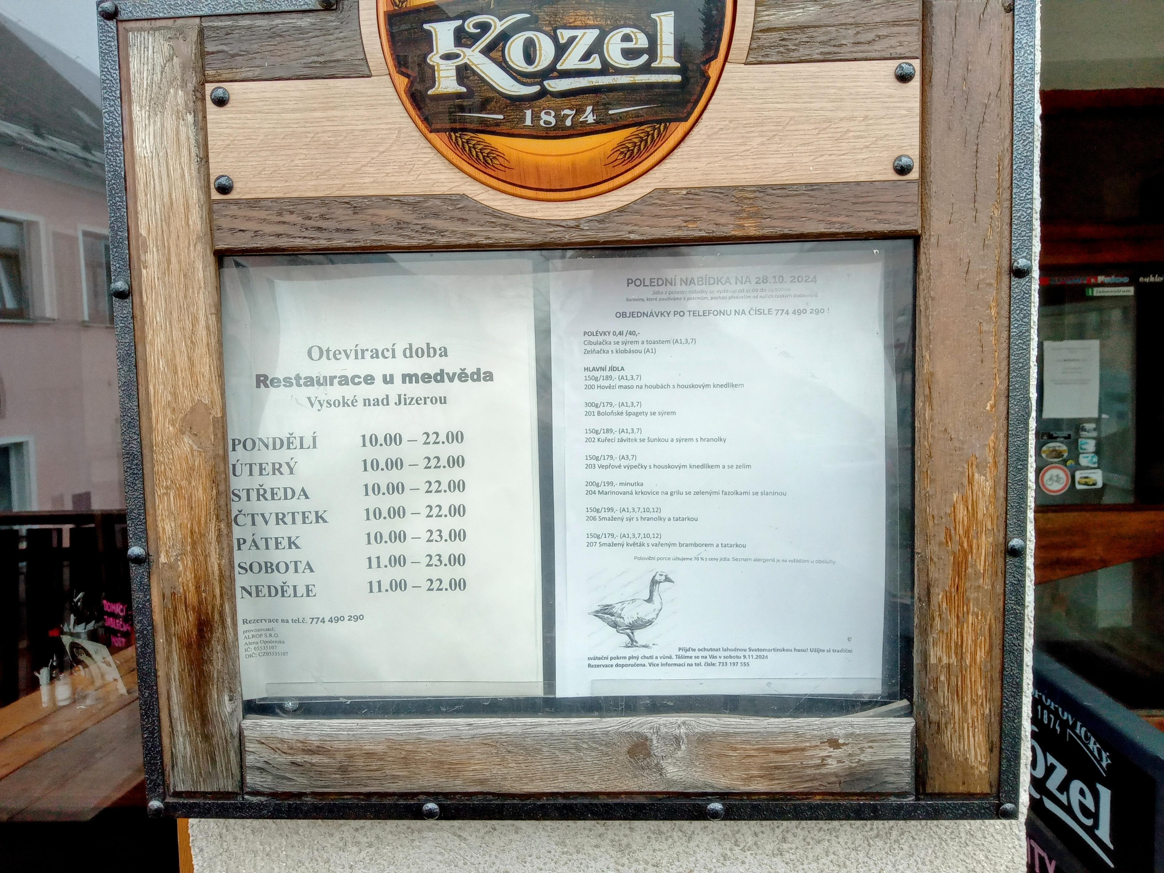 Restaurace U Medvěda foto 6