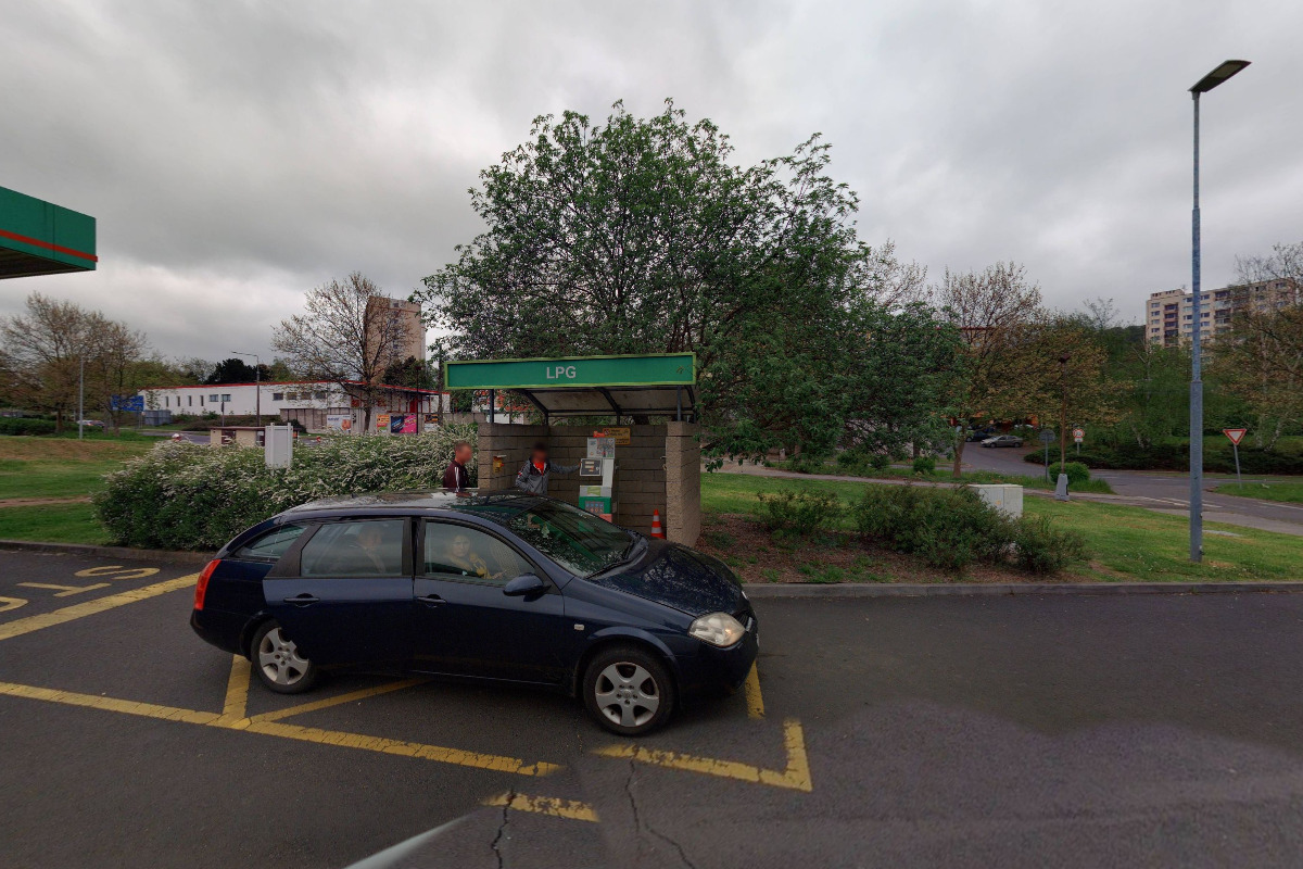 MOL čerpací stanice LPG