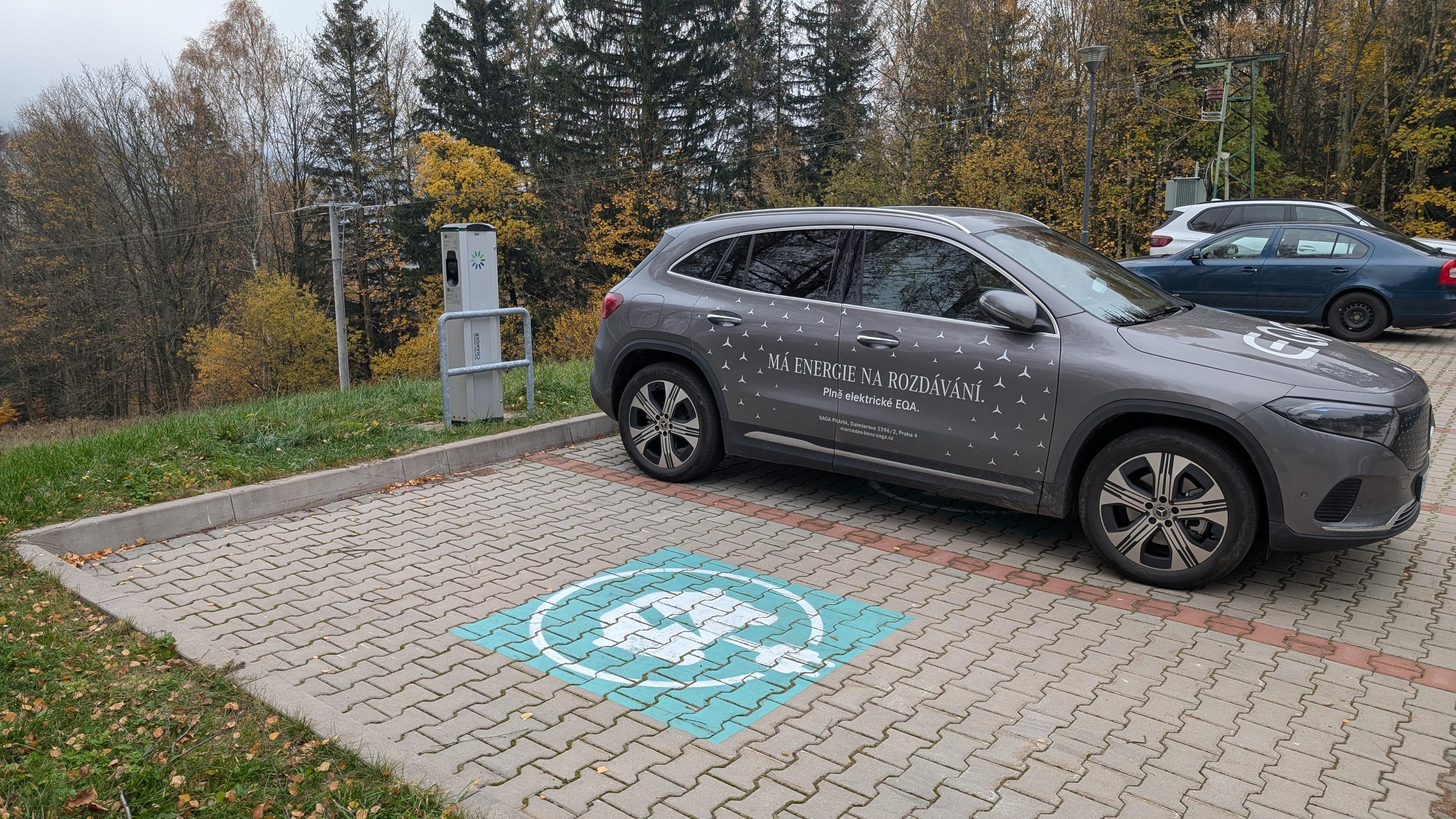 Dobíjecí stanice E.ON