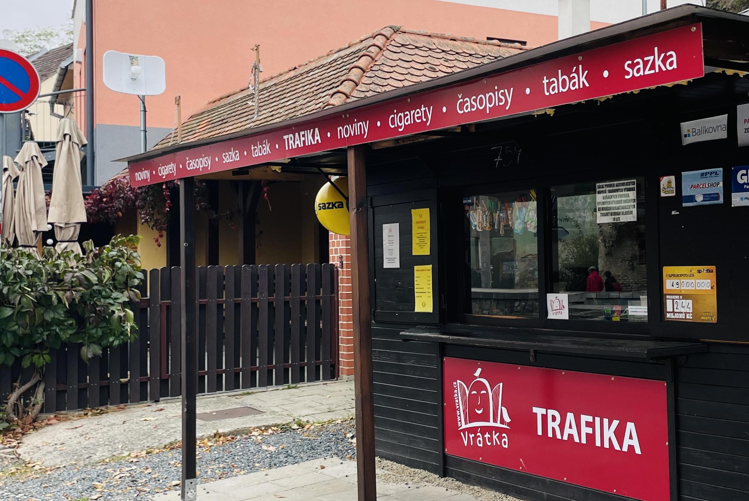 Trafika v Kočičině