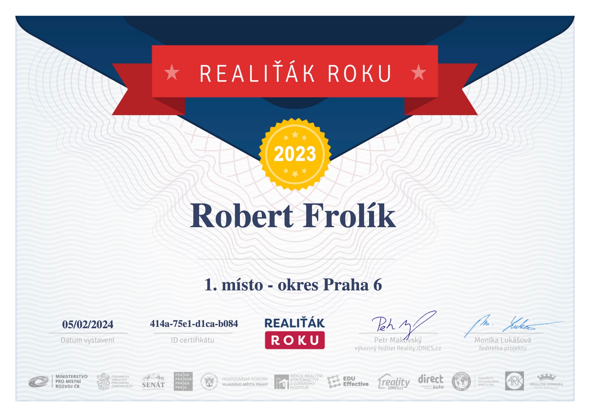 ROBERT FROLÍK | Realitní makléř a kancelář, Praha 6 foto 6