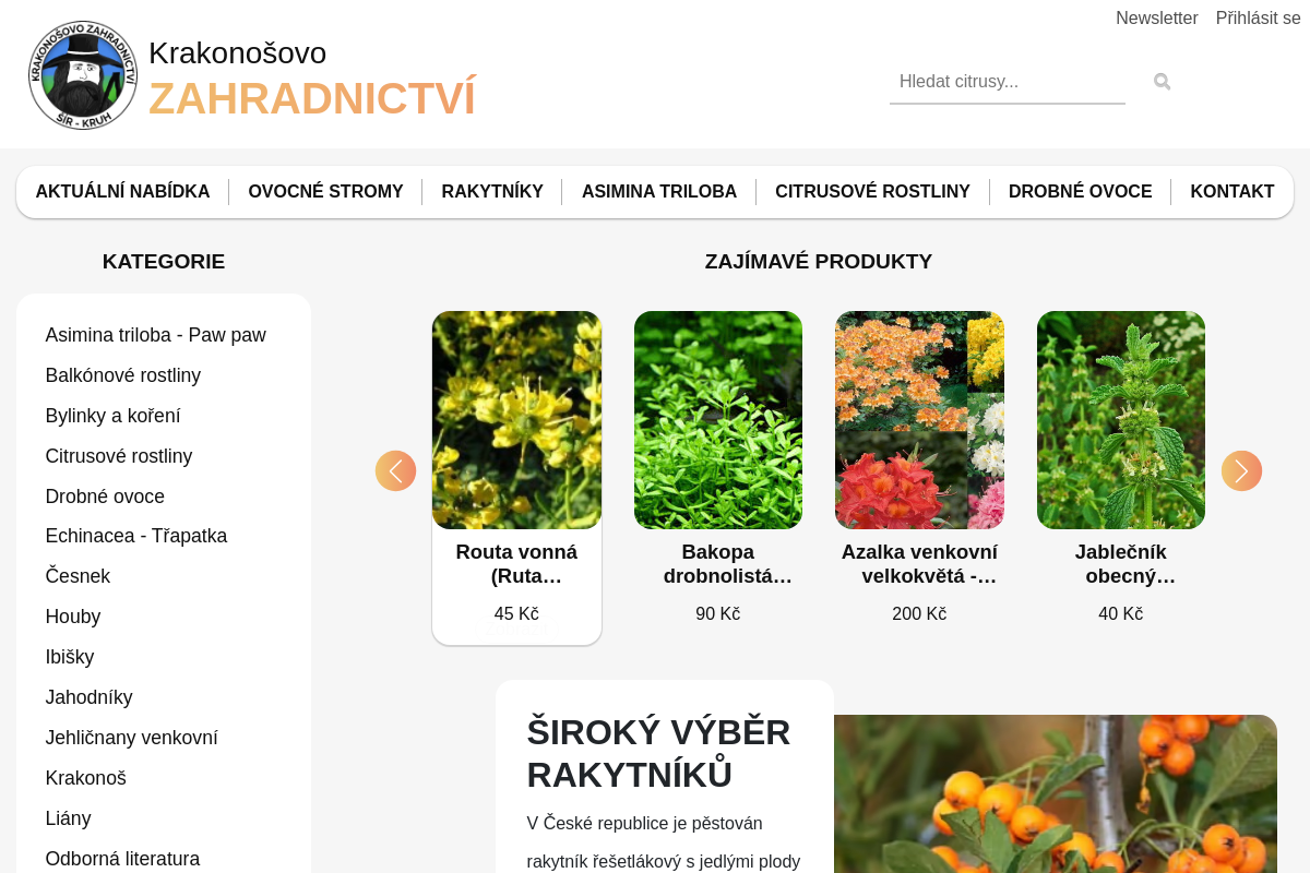 Krakonošovo zahradnictví