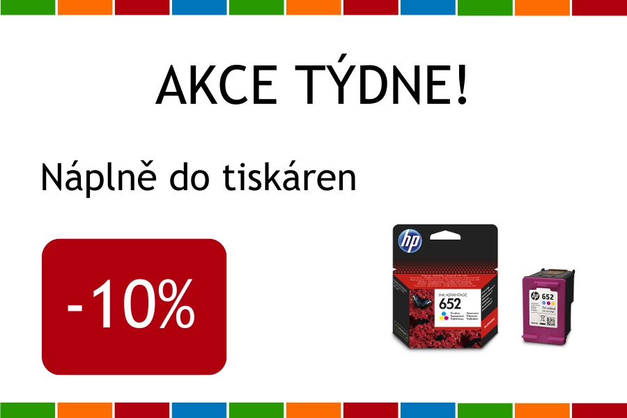 Náplně do tiskáren -10%