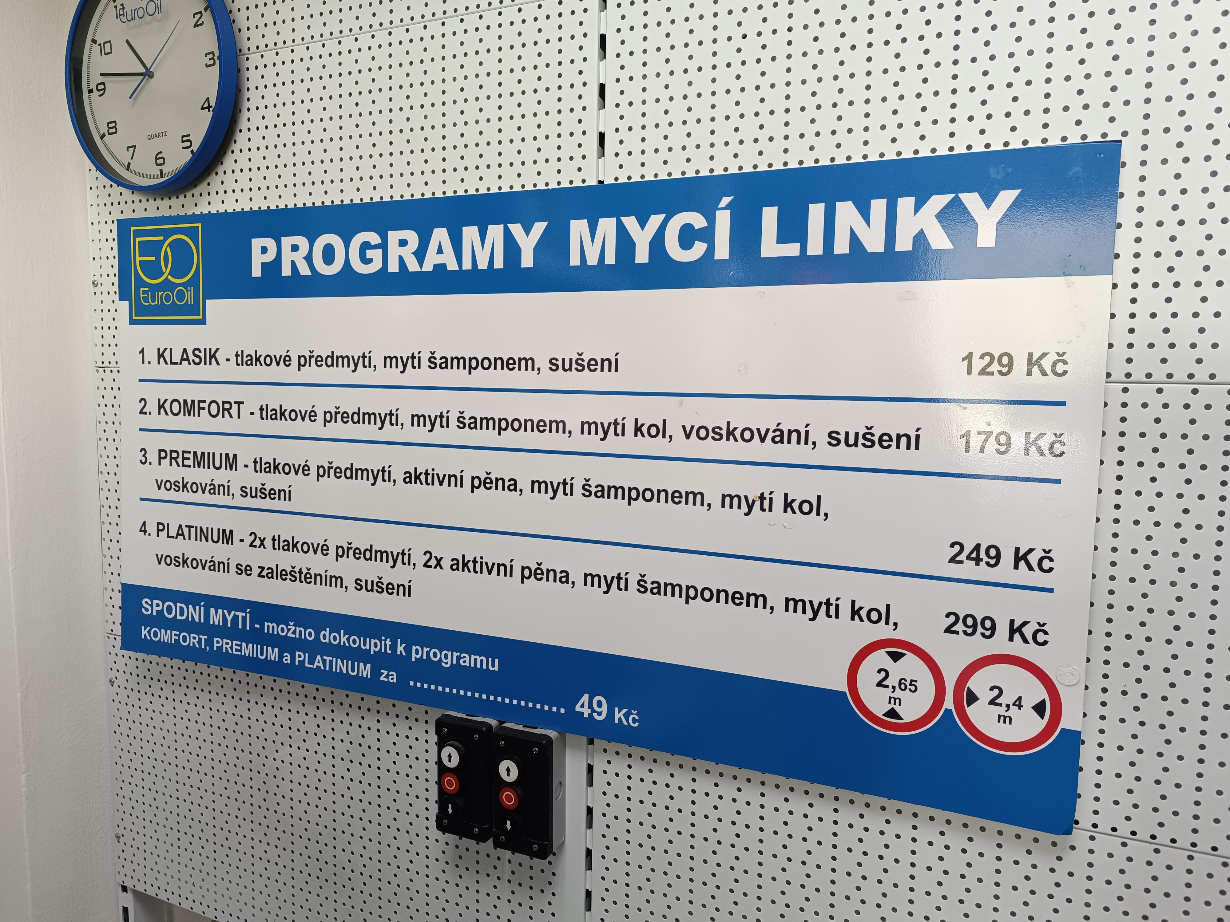 EuroOil automyčka foto 2