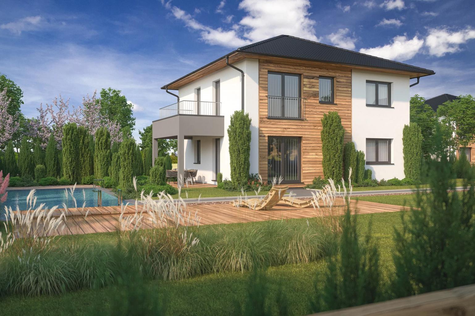 Vytyčení novostavby domu