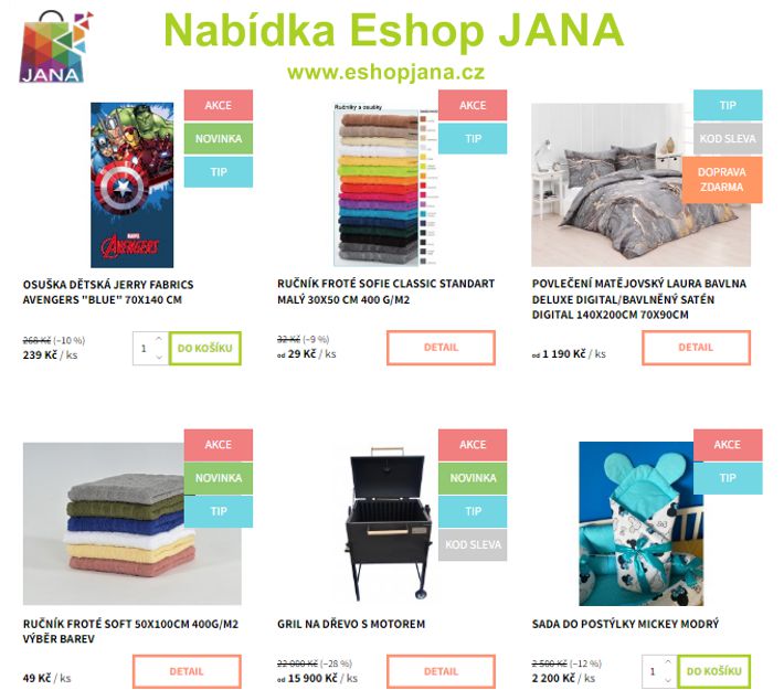 Eshop Jana foto 6