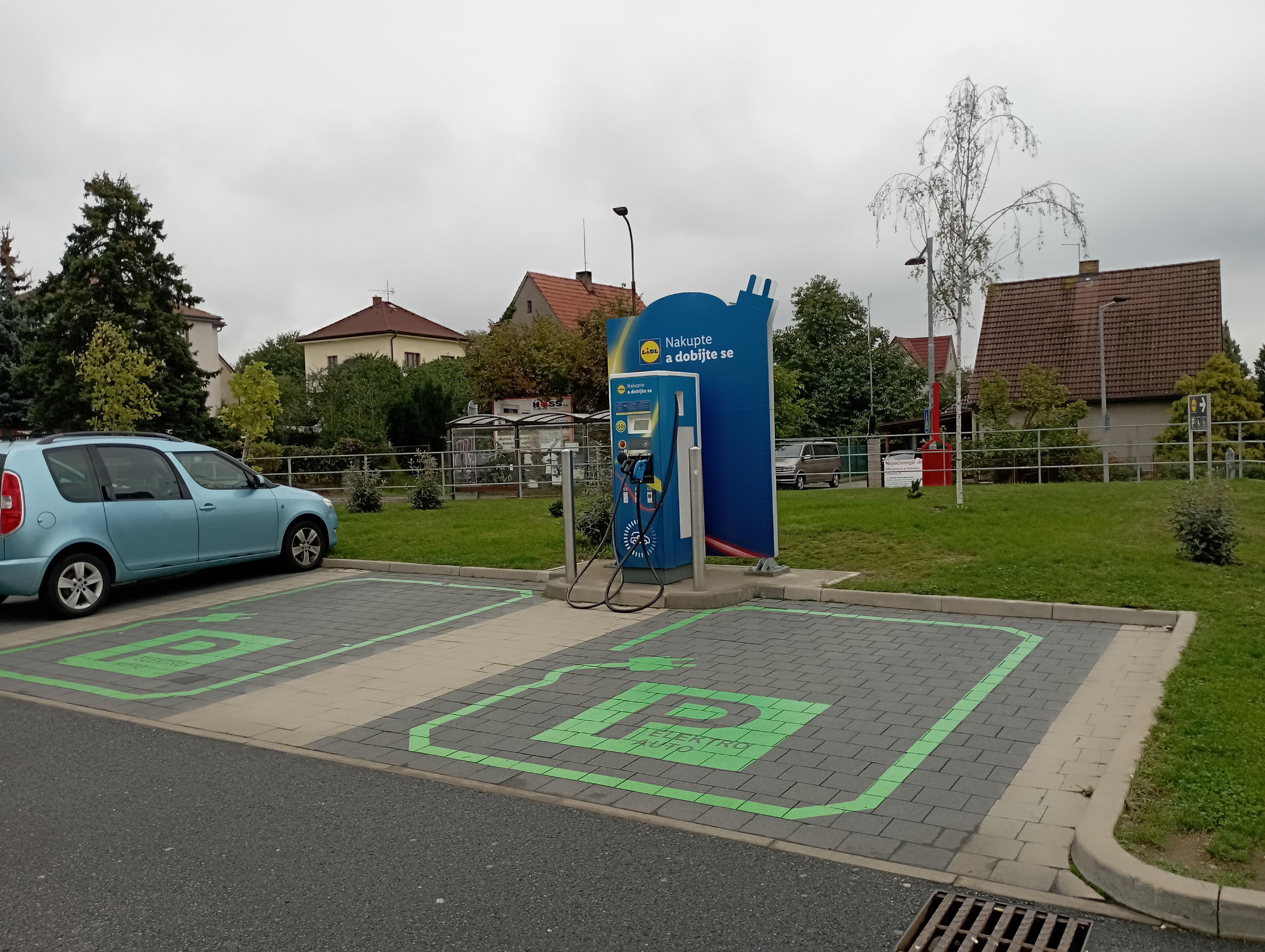 Nabíjecí stanice Lidl foto 3