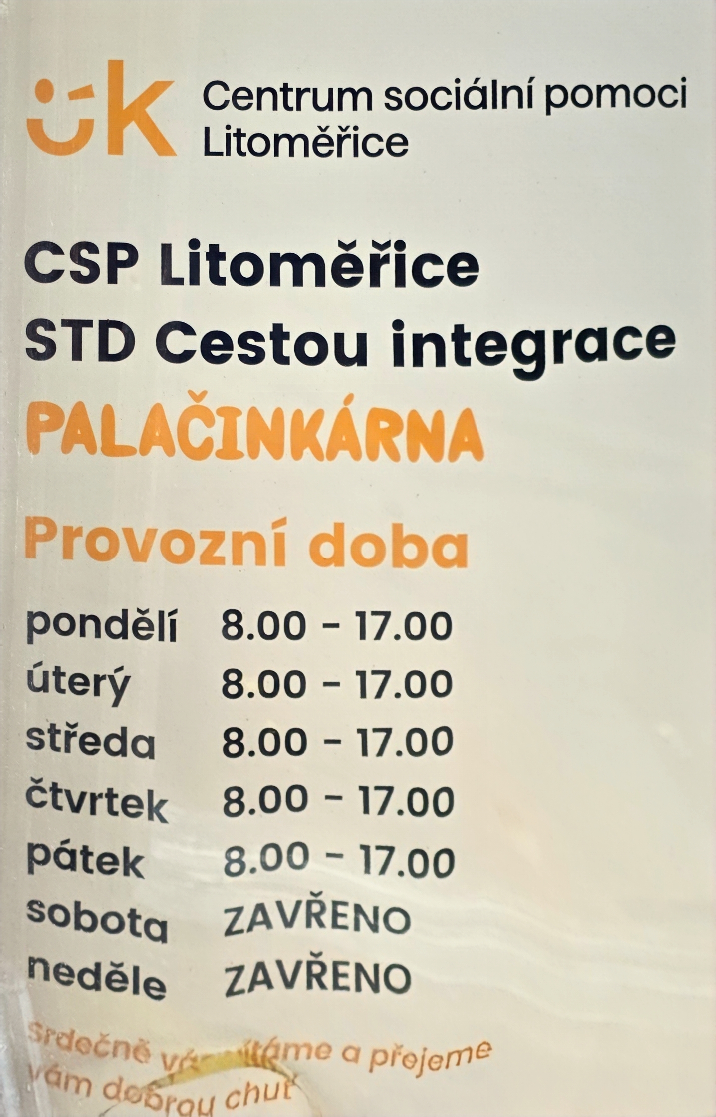 Palačinkárna CSP Litoměřice STD Cestou integrace foto 6