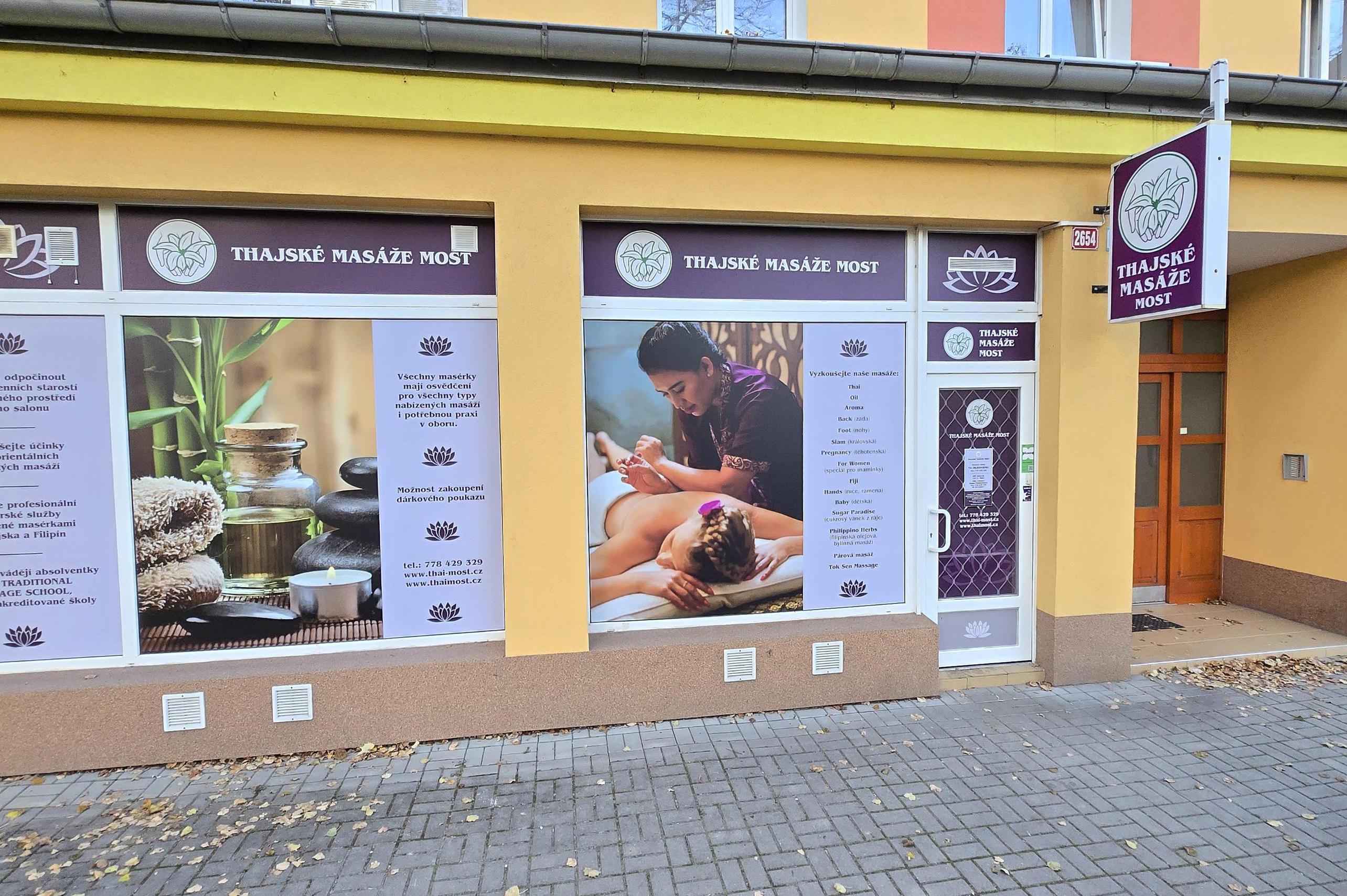 Thajské masáže Most