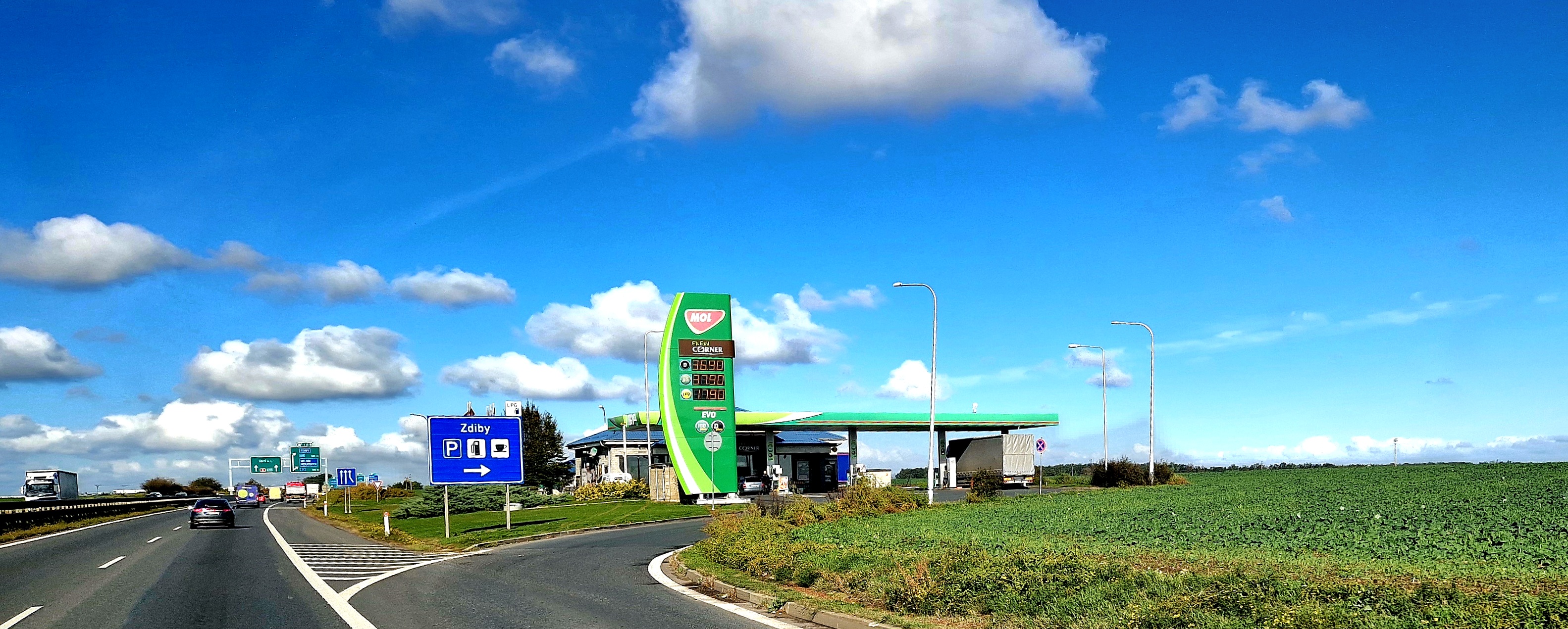 MOL čerpací stanice LPG