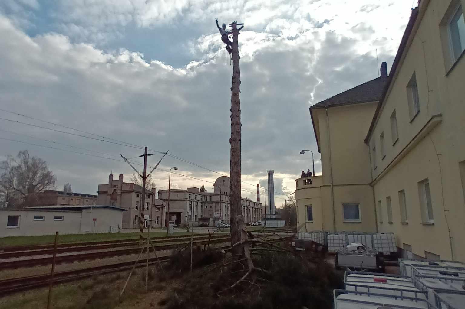 Výškové práce, rizikové kácení Jan Zhříval