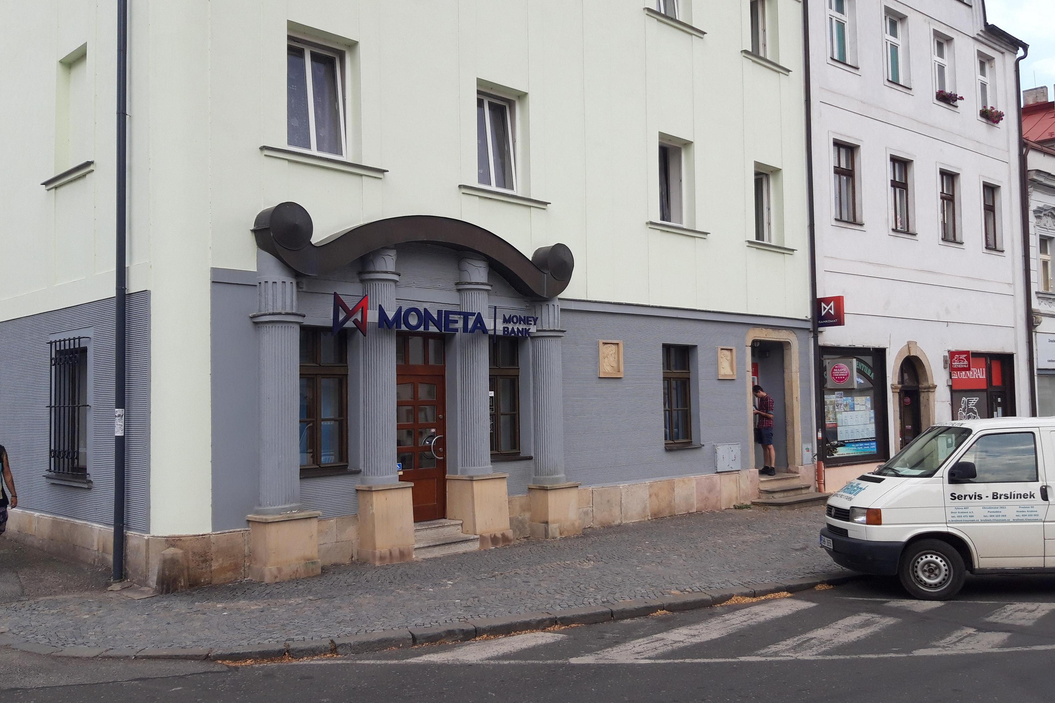 Bankomat MONETA Money Bank vkladový