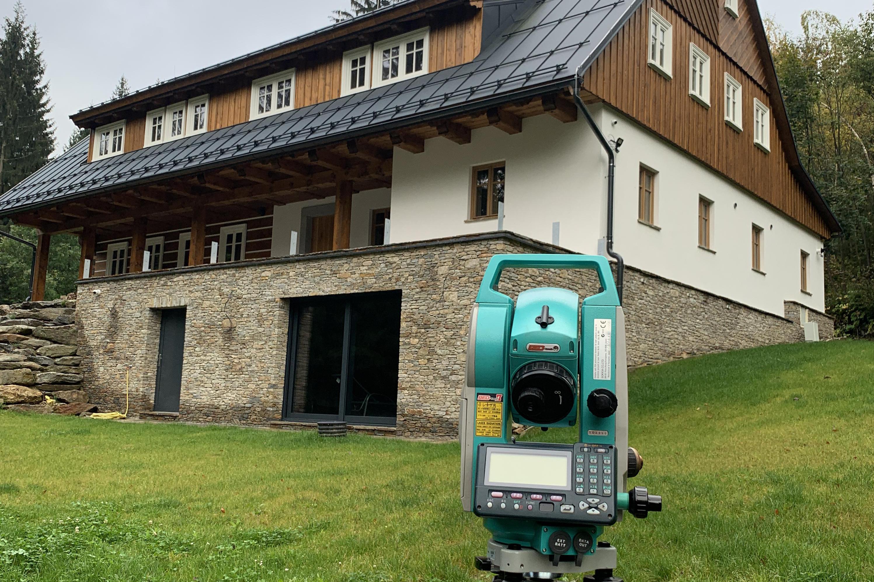 Geometrický plán ke kolaudaci stavby