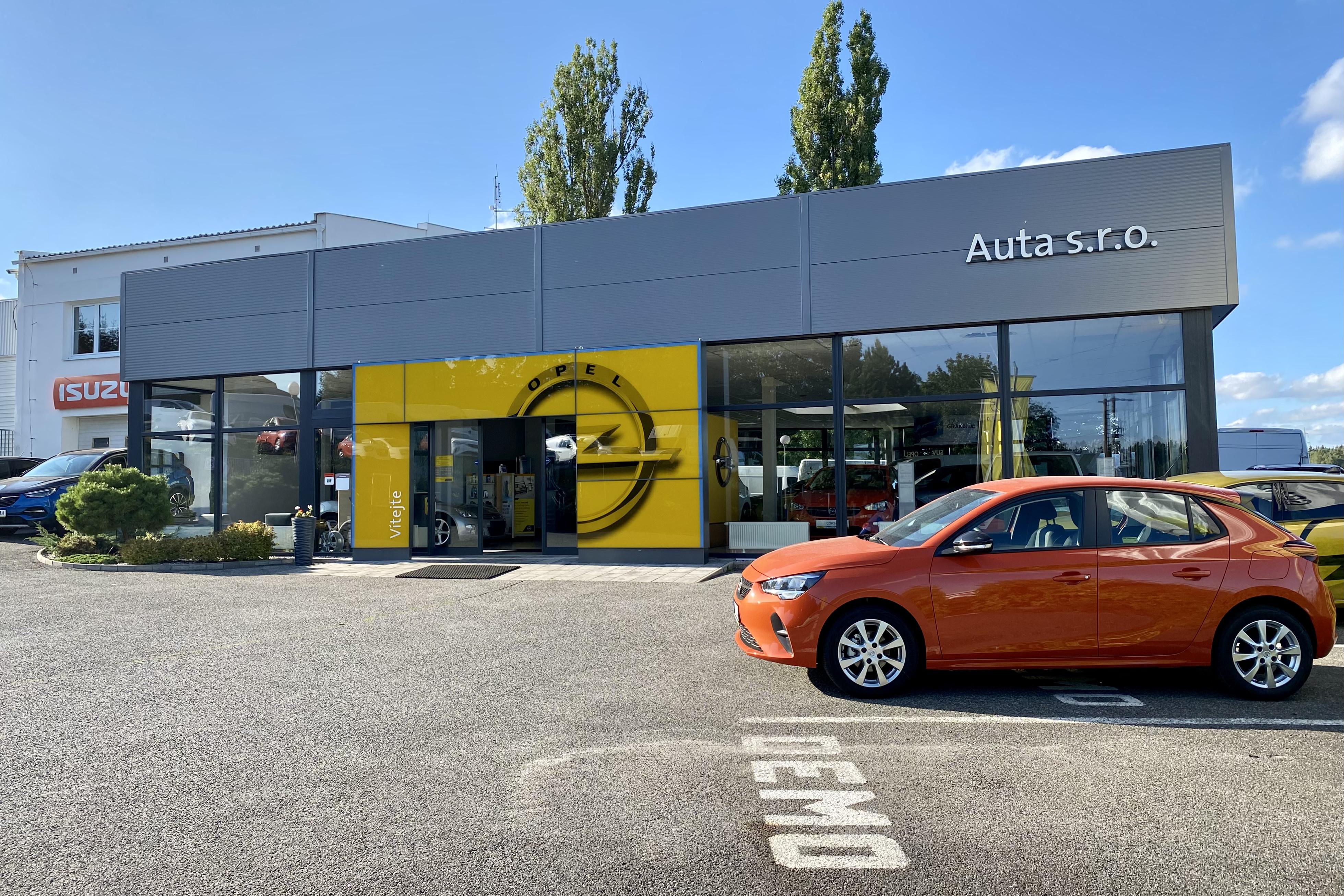 Auta s.r.o. - autorizovaný prodej a servis vozů Opel a Isuzu