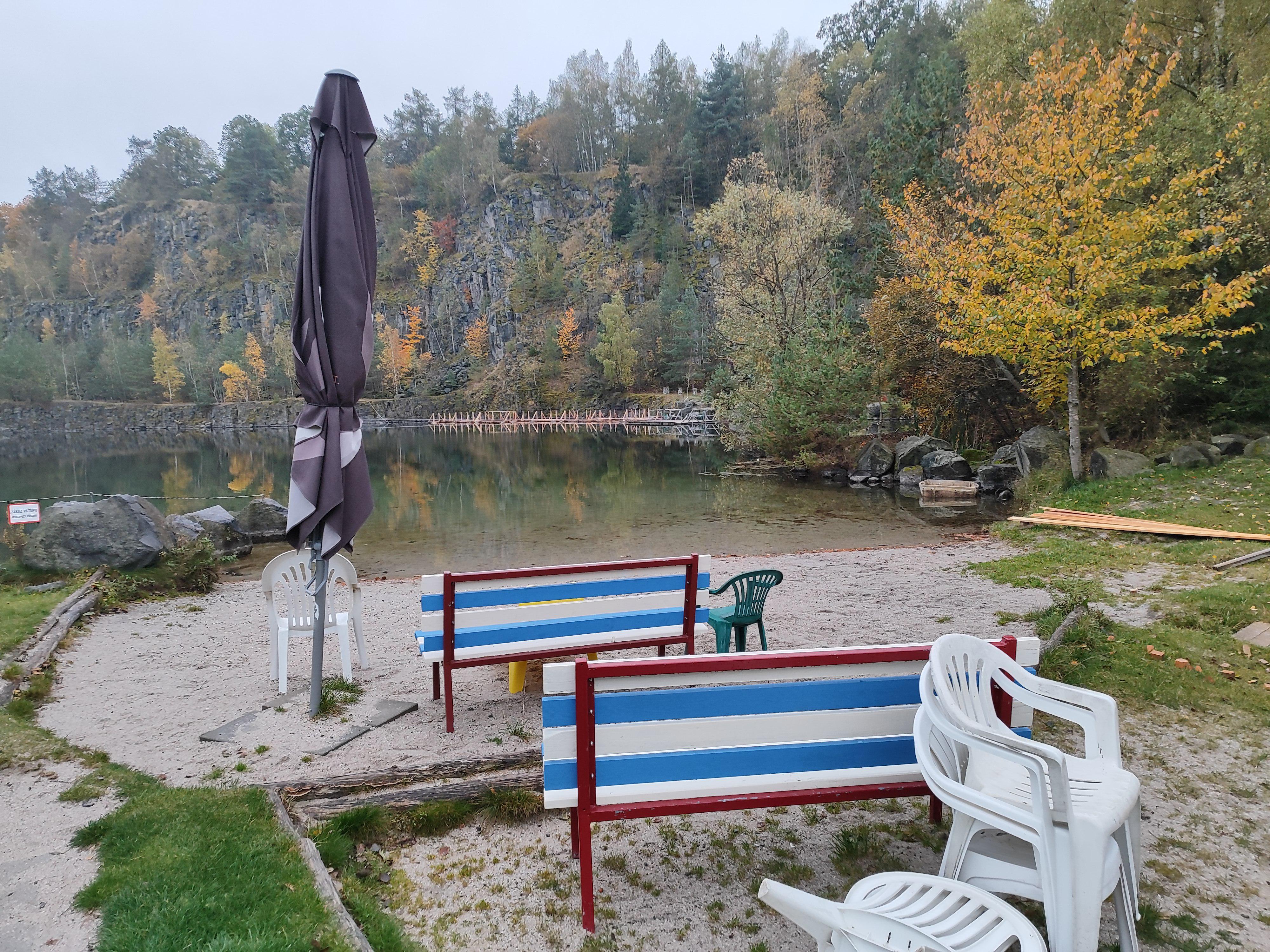Zatopený Lom Hradištský vrch foto 6