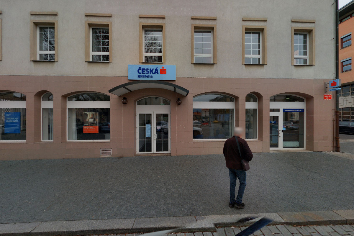 Platbomat České spořitelny