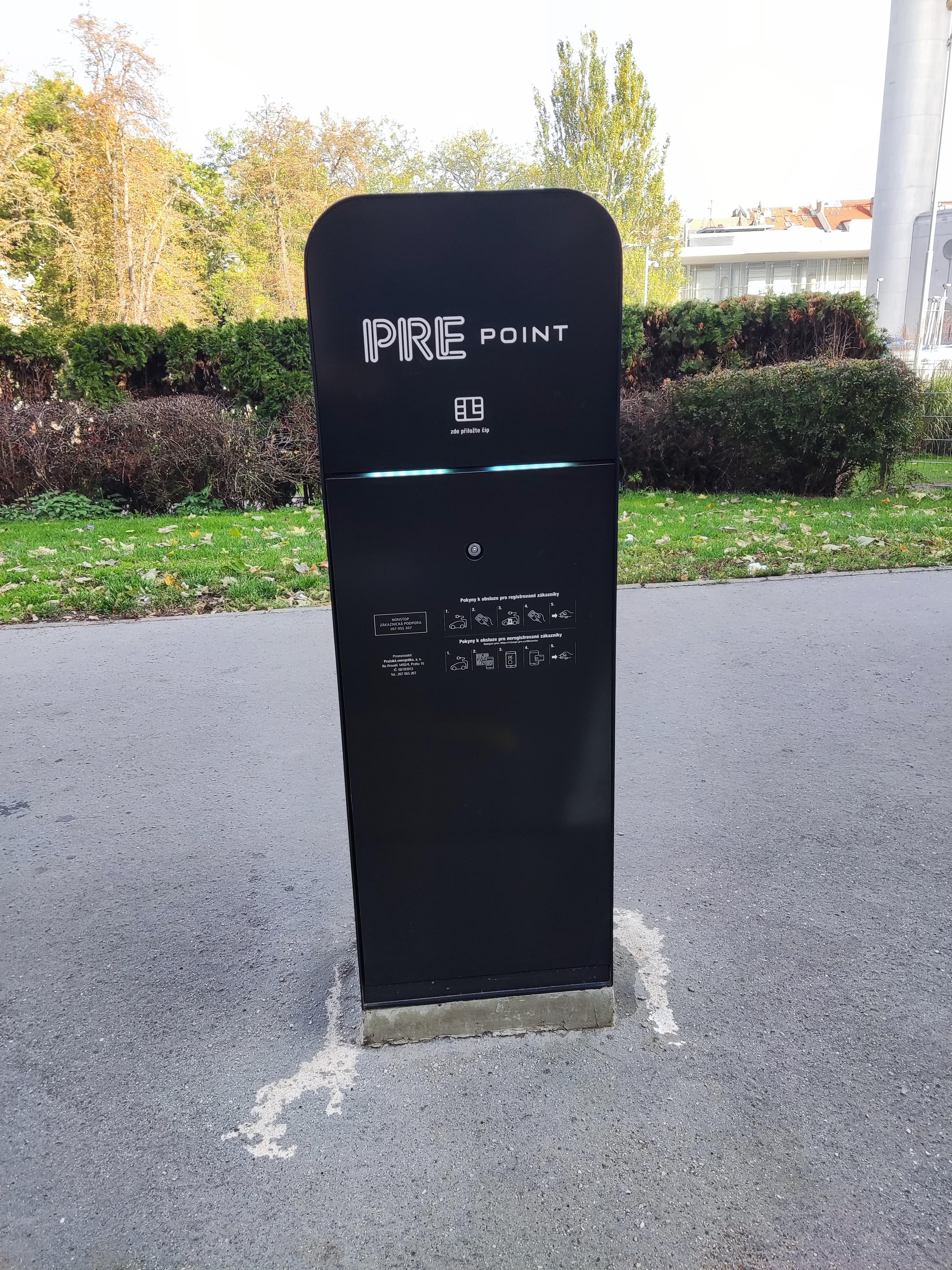 PREpoint - nabíjecí stanice PRE foto 2
