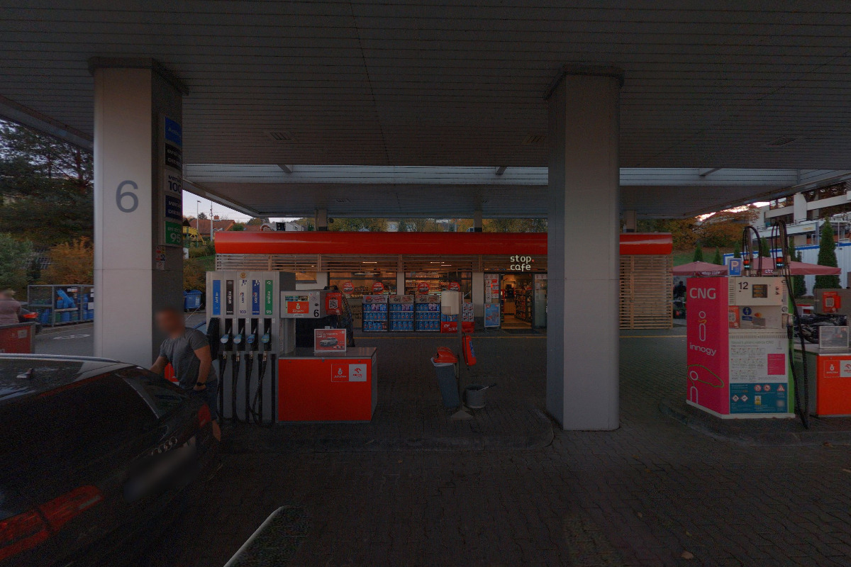 innogy plnicí stanice CNG