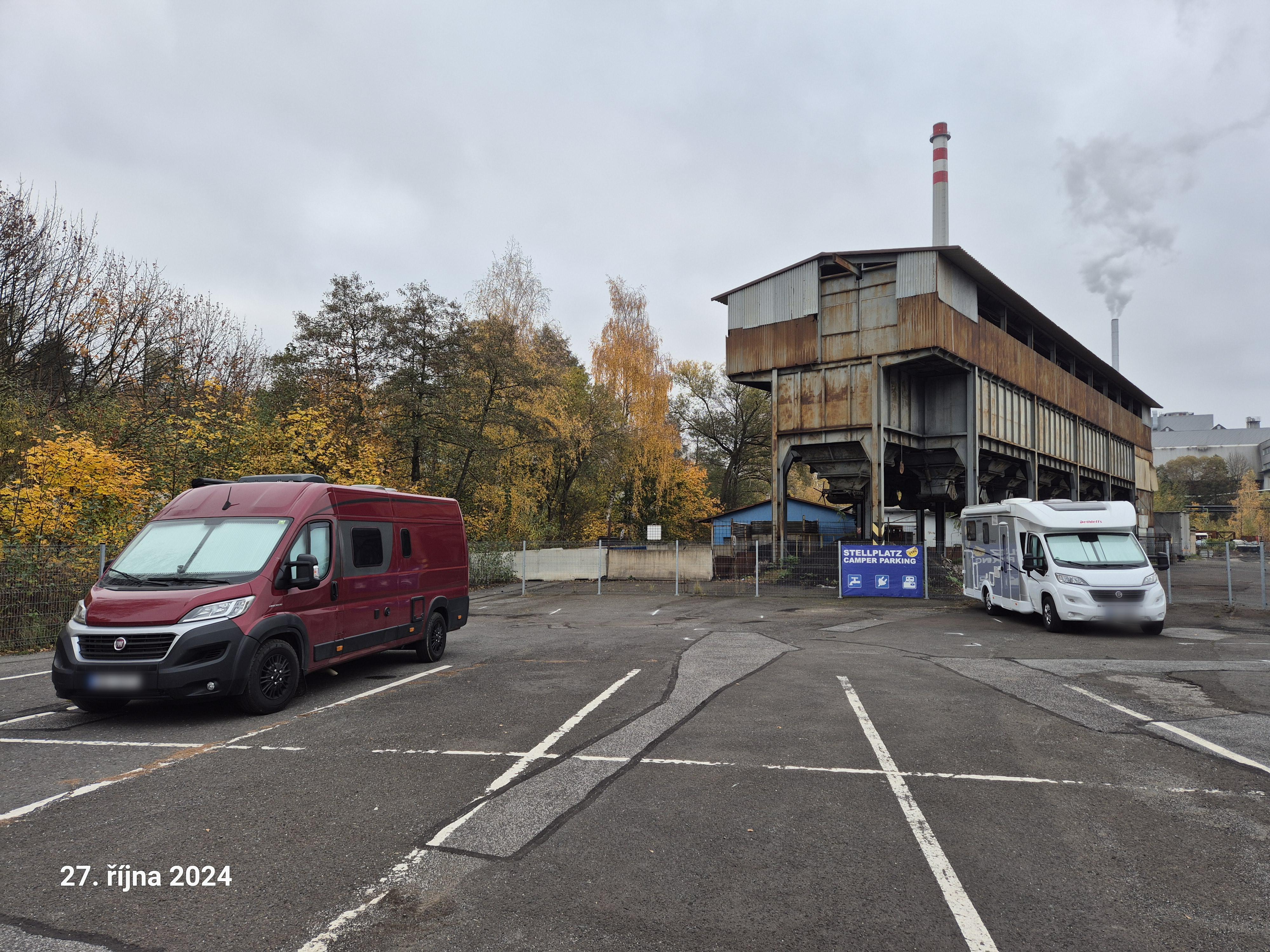 Půjčovna dodávek - Stellplatz
