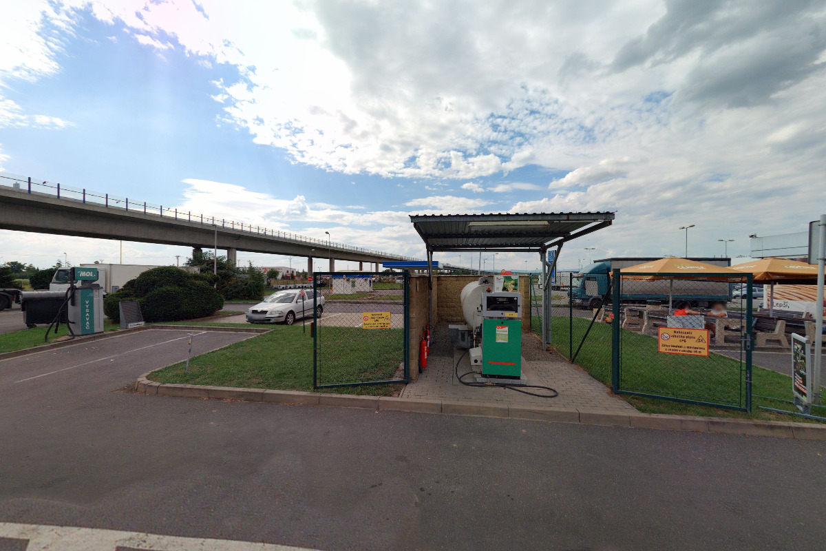 MOL čerpací stanice LPG
