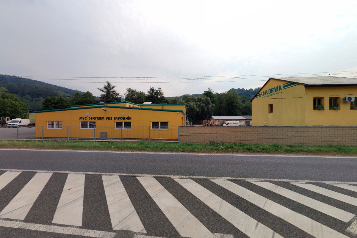Vodohospodářské stavby Javorník-CZ - Mycí centrum