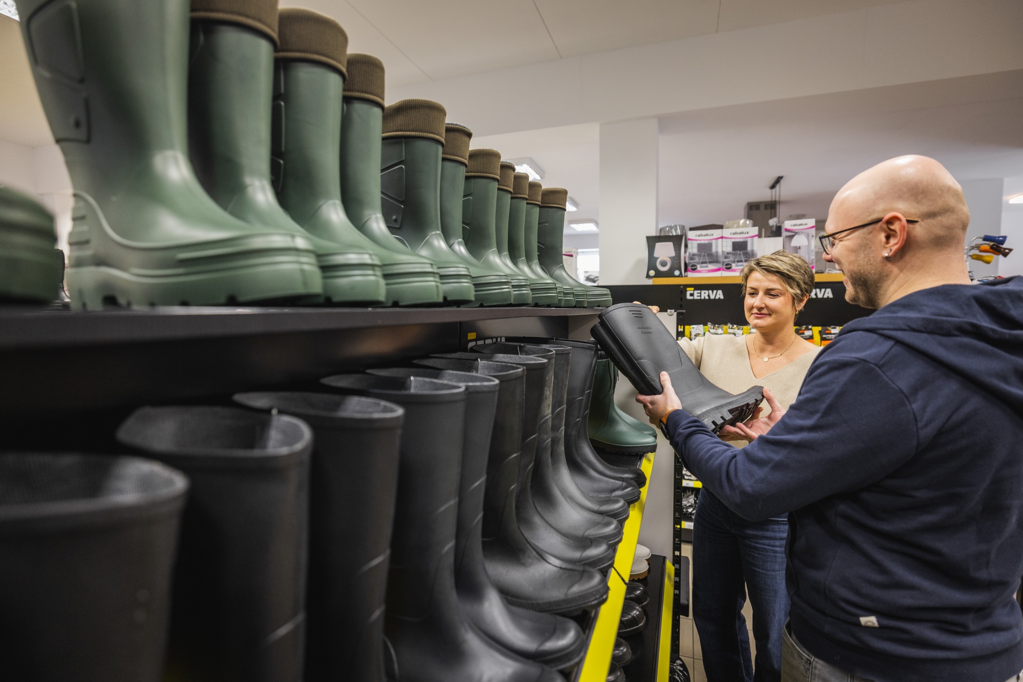 Prodej pracovní obuvi pro všechny profese