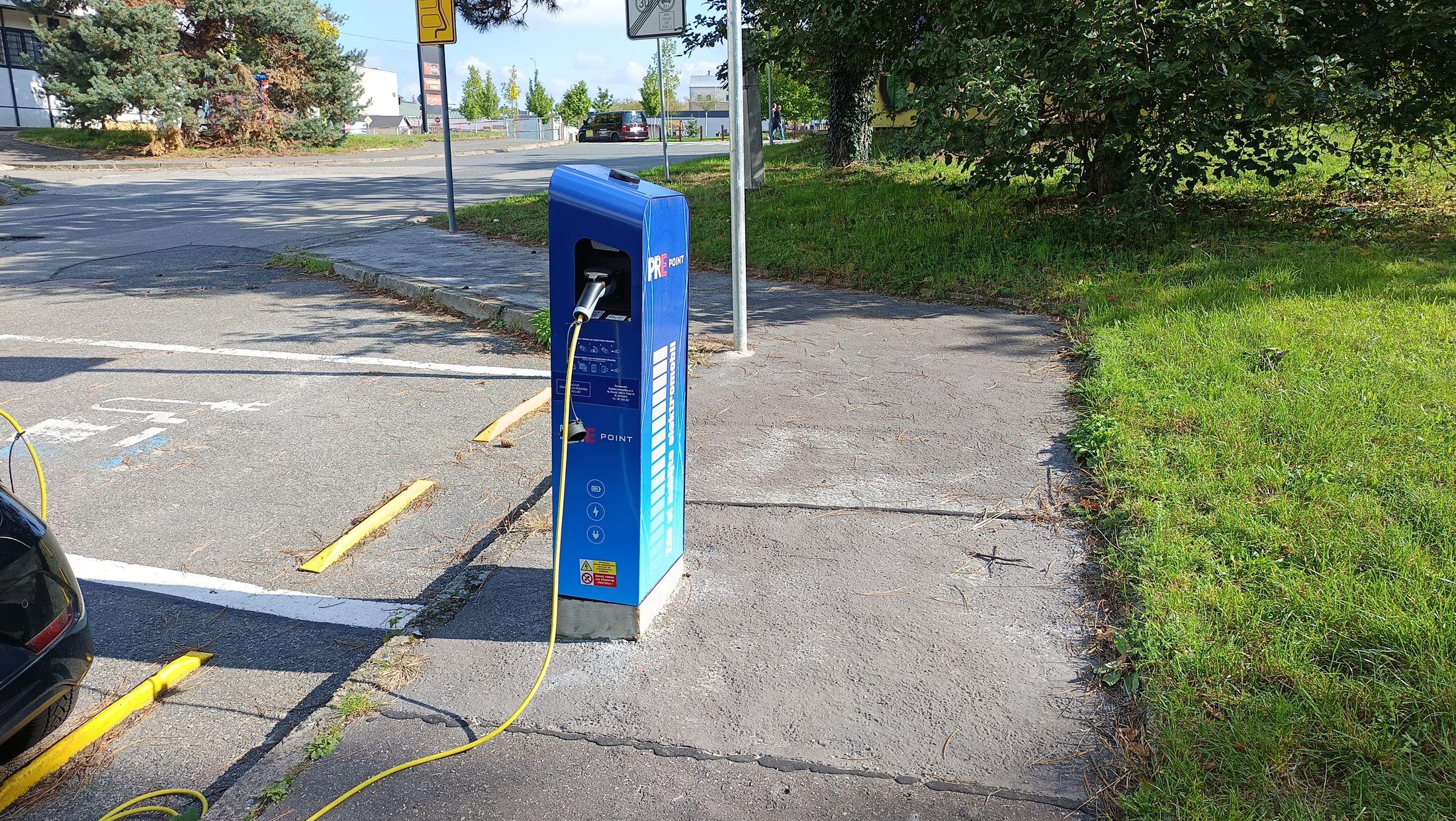 PREpoint - nabíjecí stanice PRE