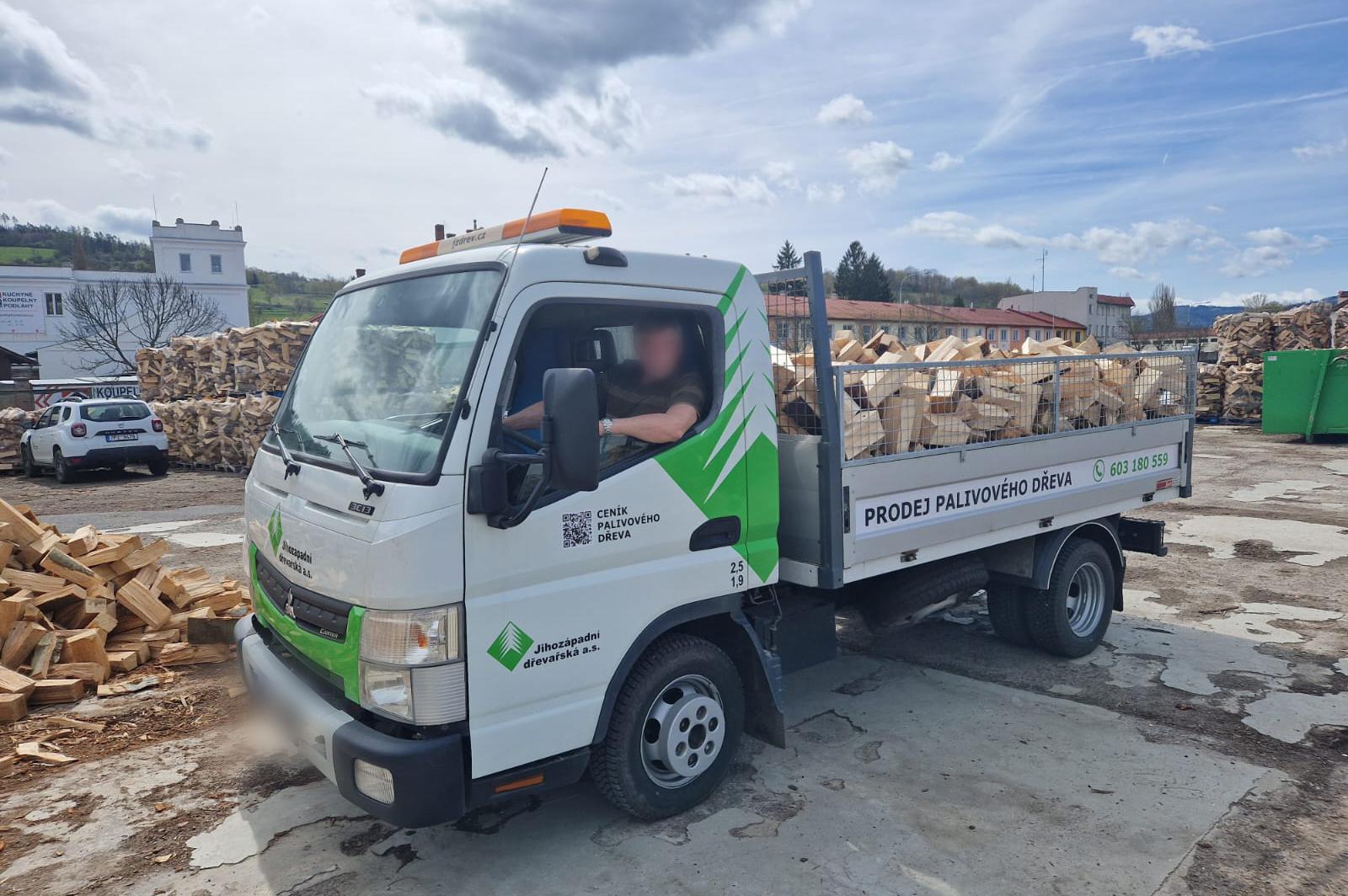 Jihozápadní dřevařská a.s. - Manipulační sklad Sušice