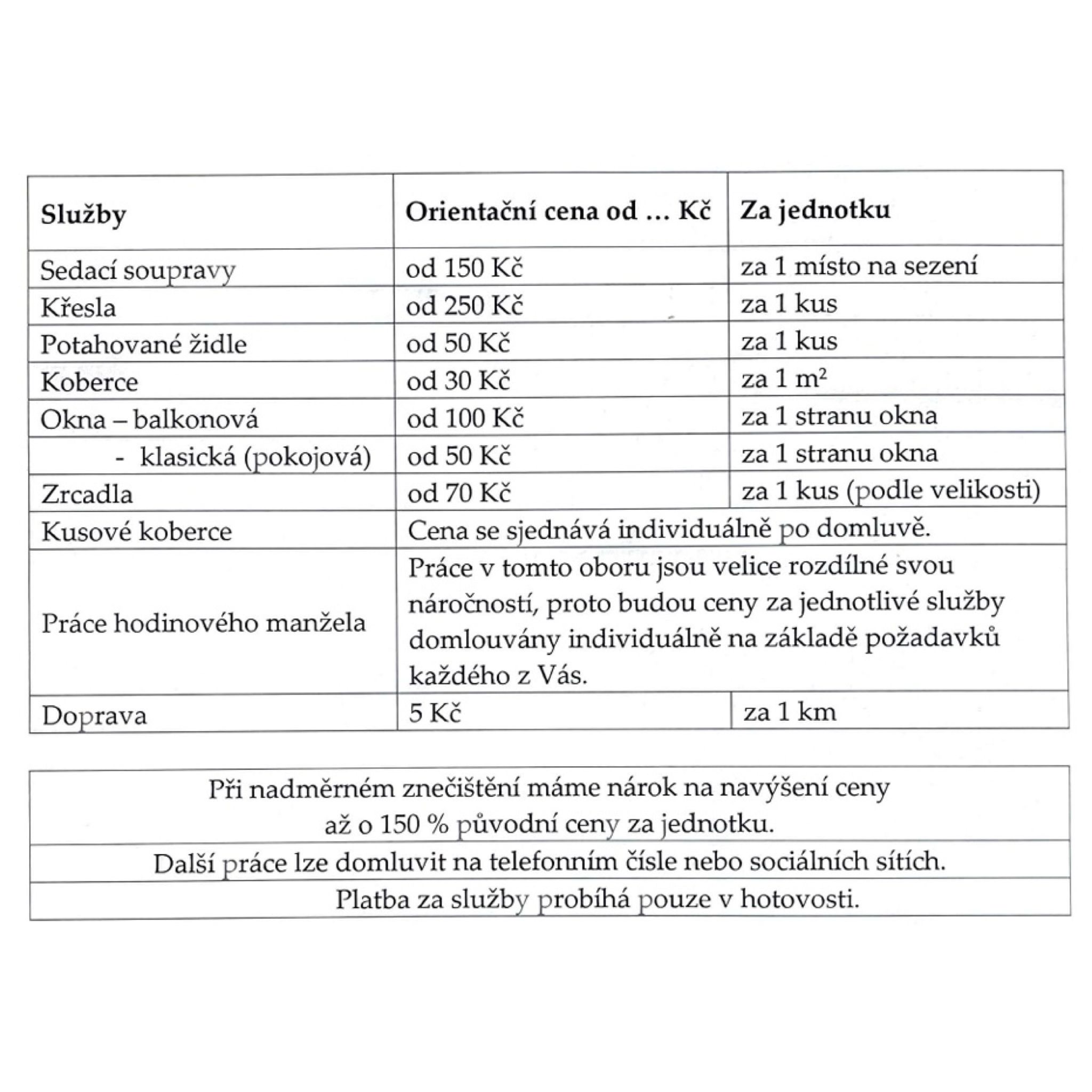 Čištění & údržba Salač foto 3