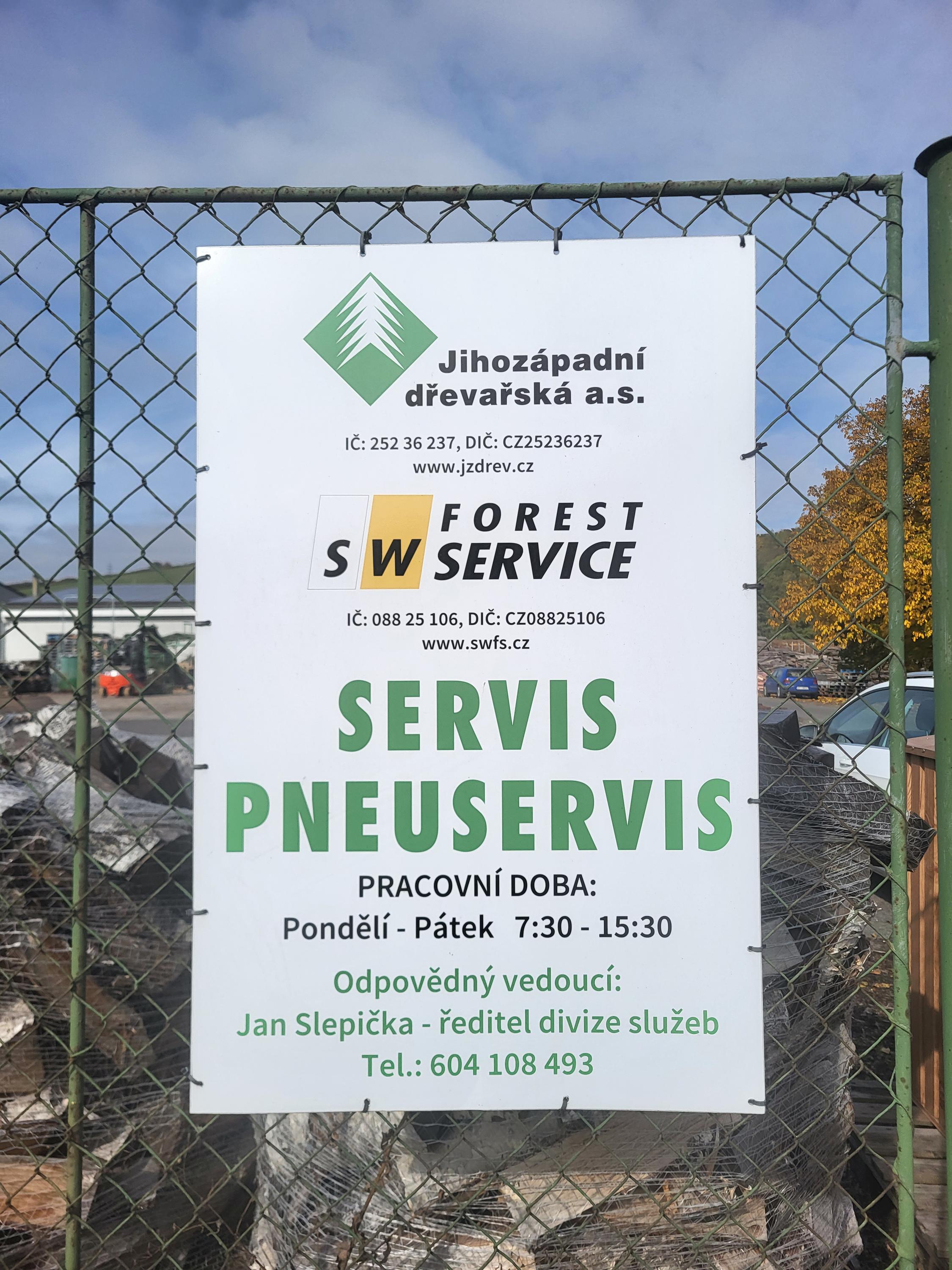 Jihozápadní dřevařská a.s. - Manipulační sklad Sušice foto 3