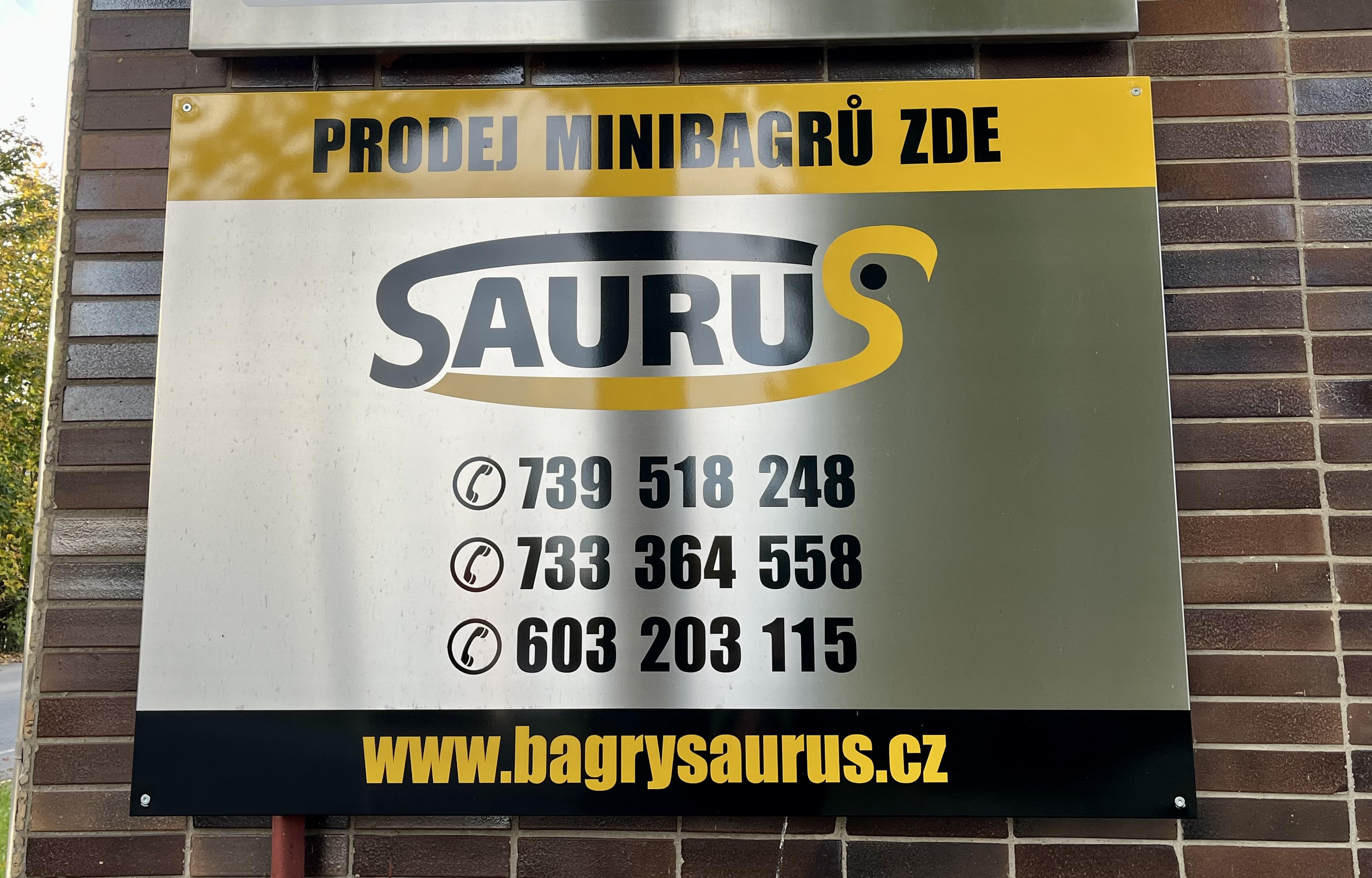 SAURUS bagry foto 2