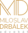 logo JUDr. MILOSLAV DRBÁLEK, advokát