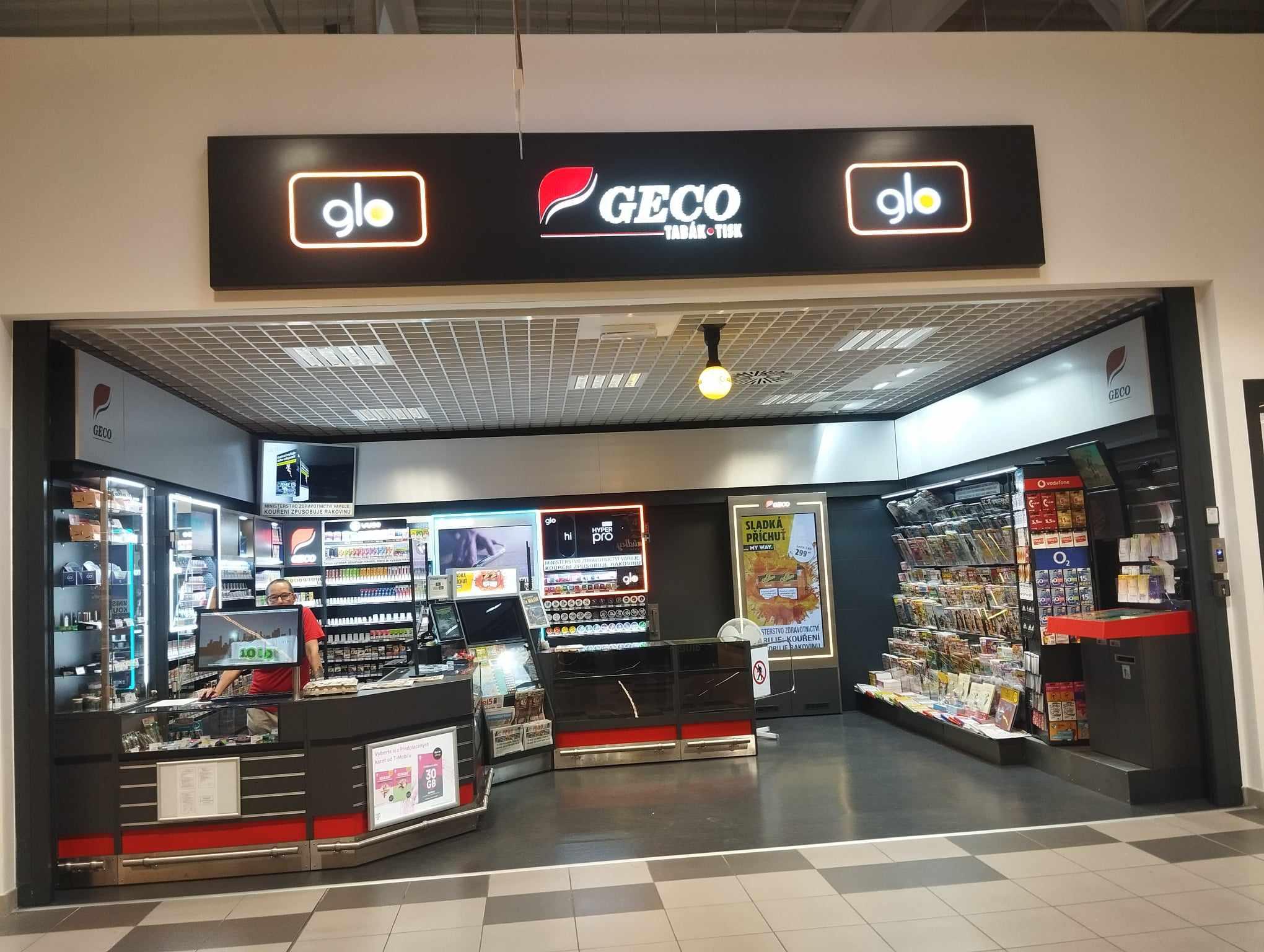GECO tabák - tisk