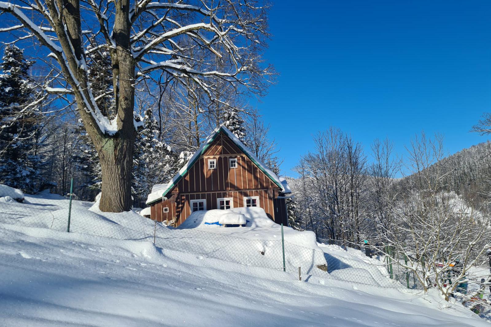 Roubenka na sjezdovce