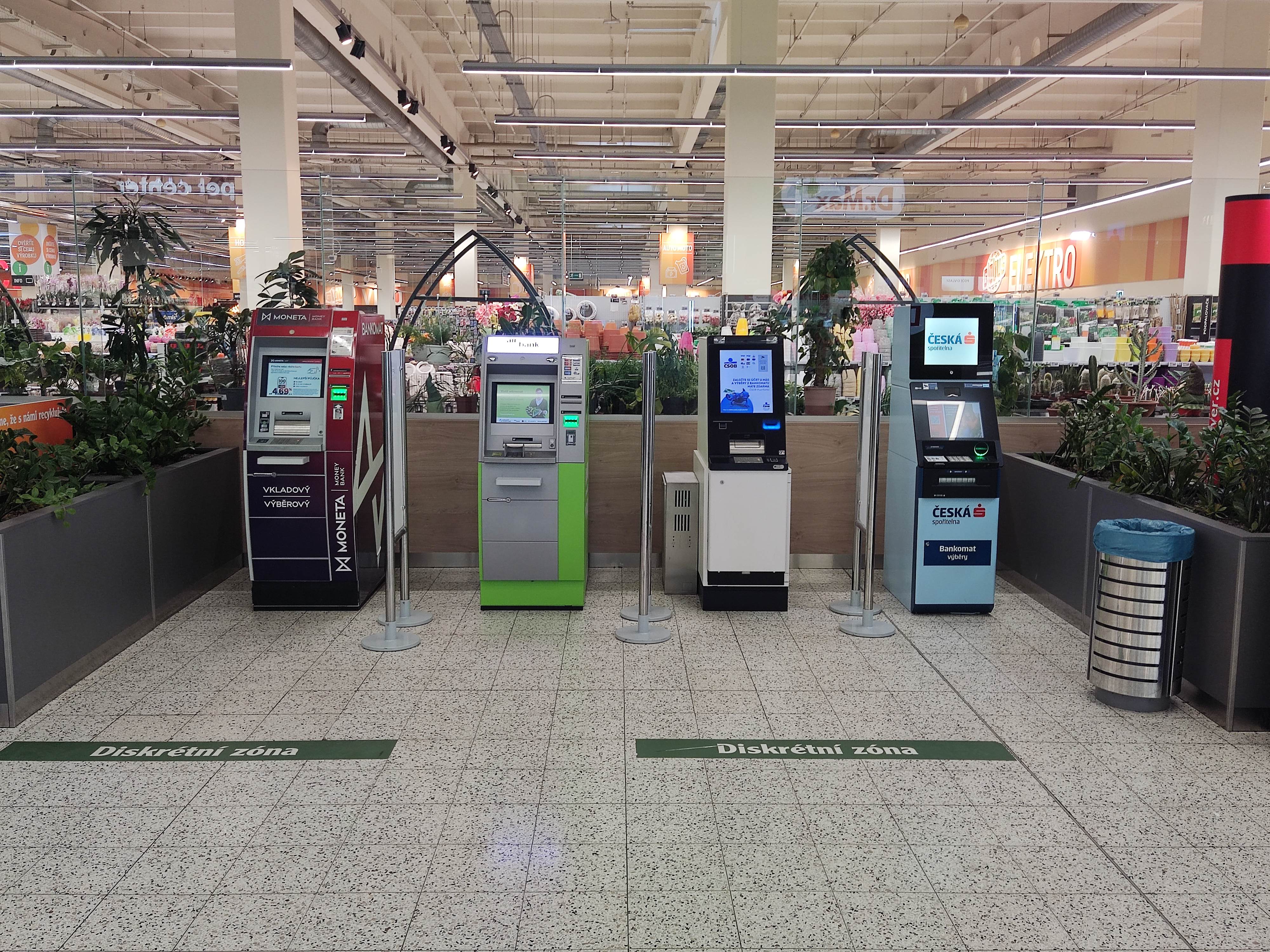 Bankomat České spořitelny