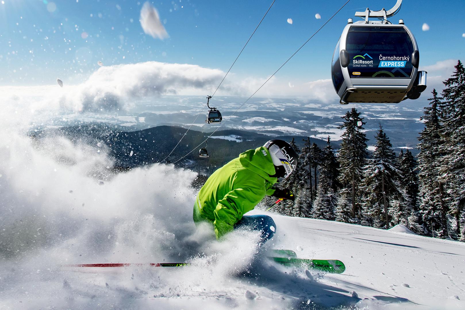 SkiResort ČERNÁ HORA – PEC, areál Černá hora