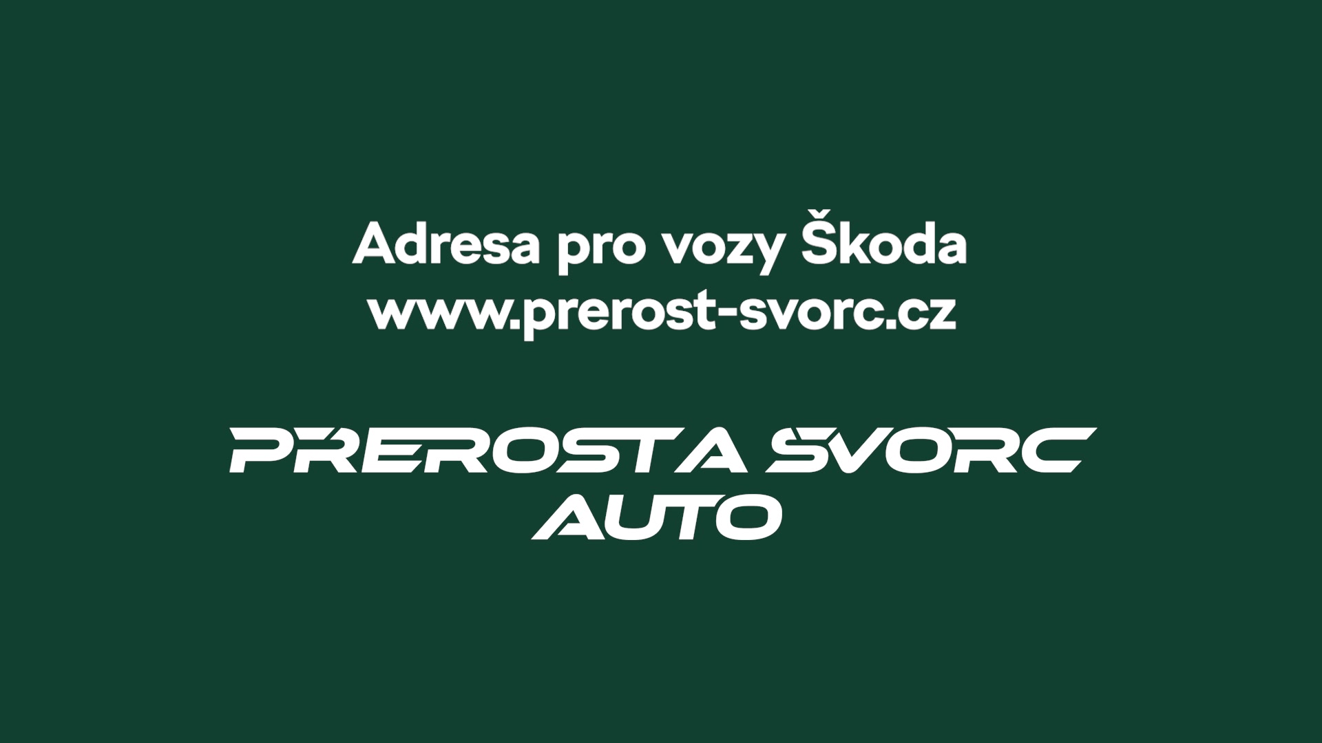 PŘEROST A ŠVORC AUTO foto 2 (náhled videa)
