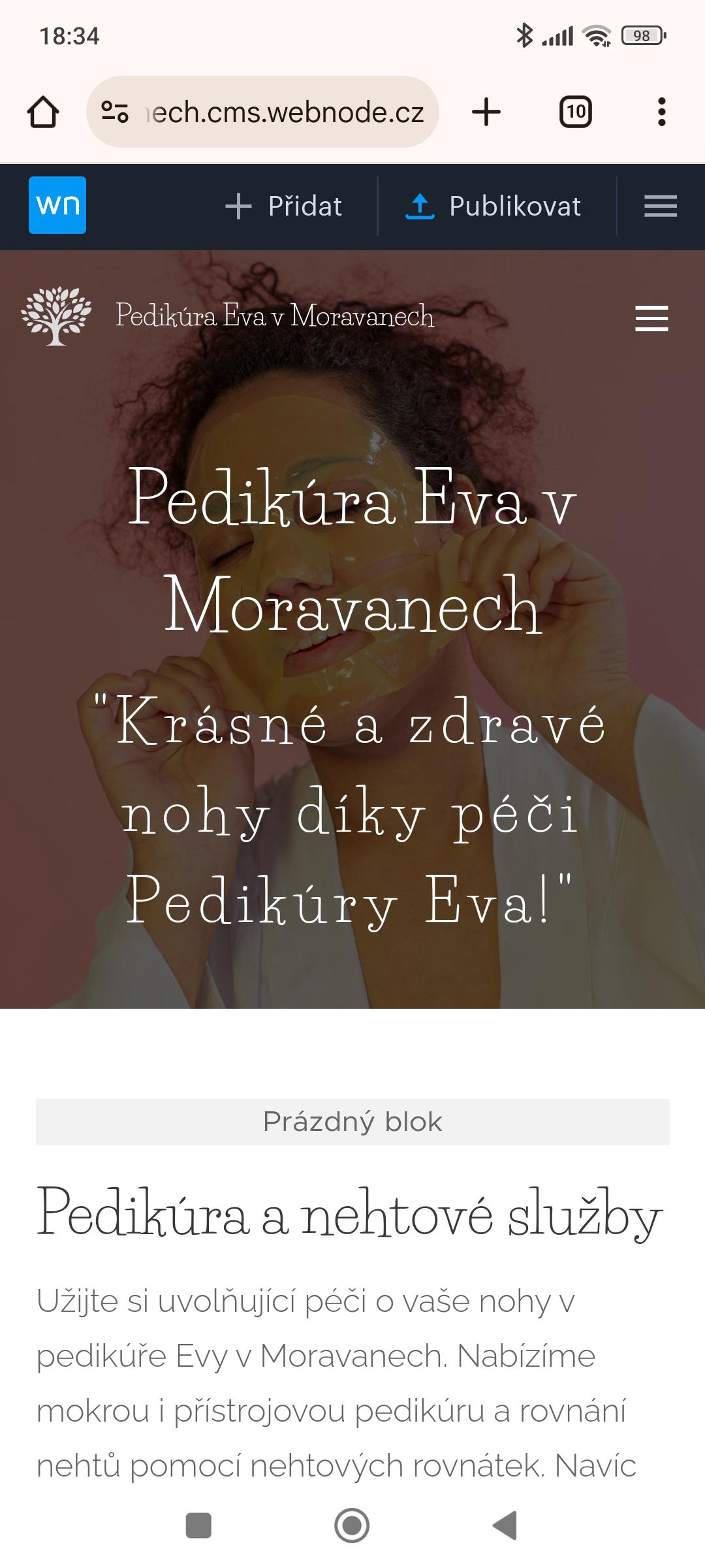 Pedikúra Eva Dokoupilová foto 4
