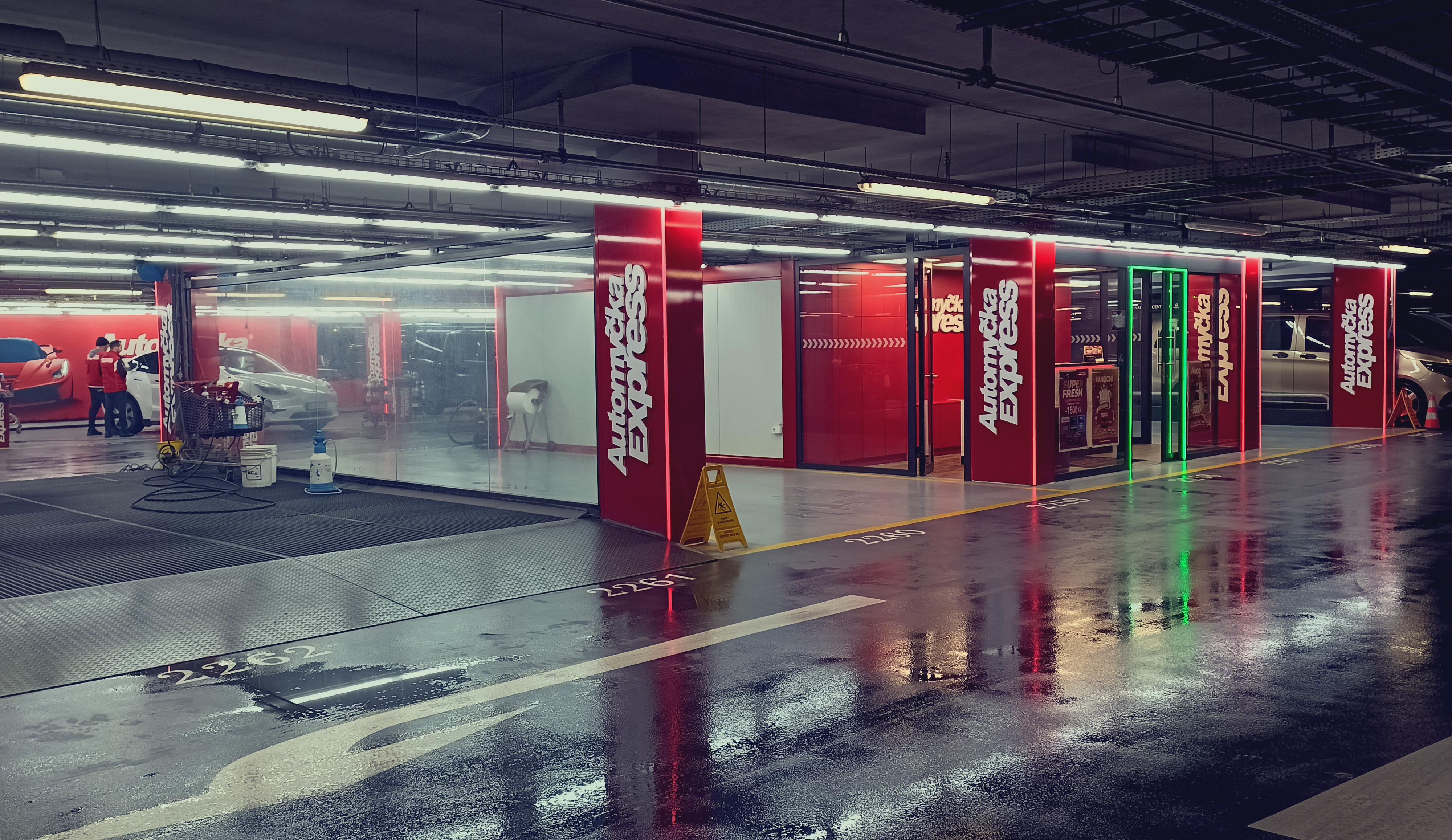 Automyčka Express | Westfield Chodov
