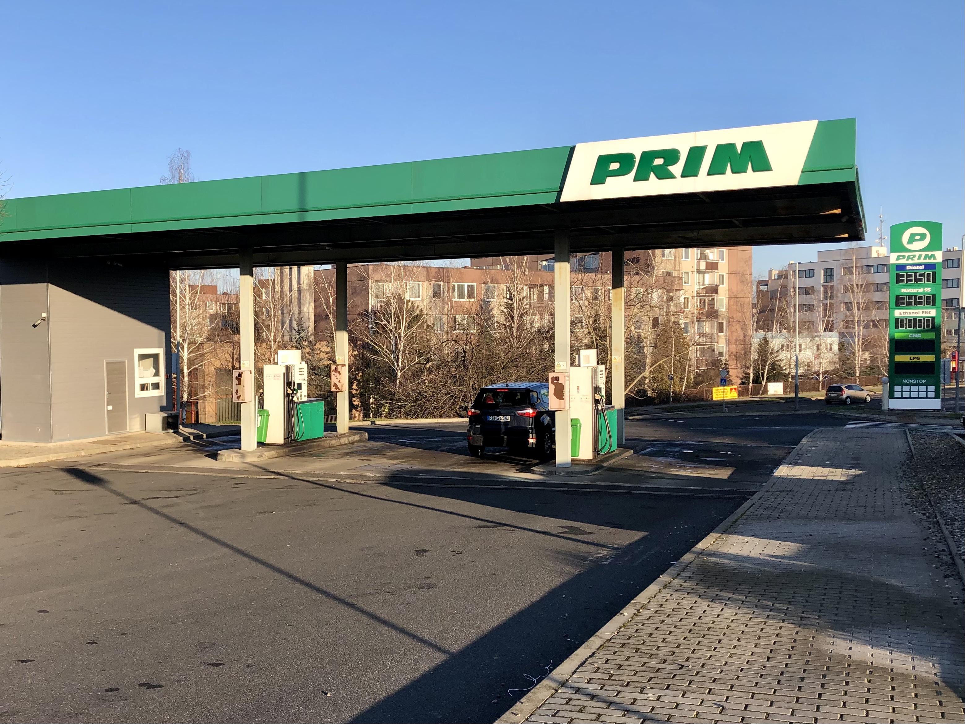 Čerpací stanice PRIM