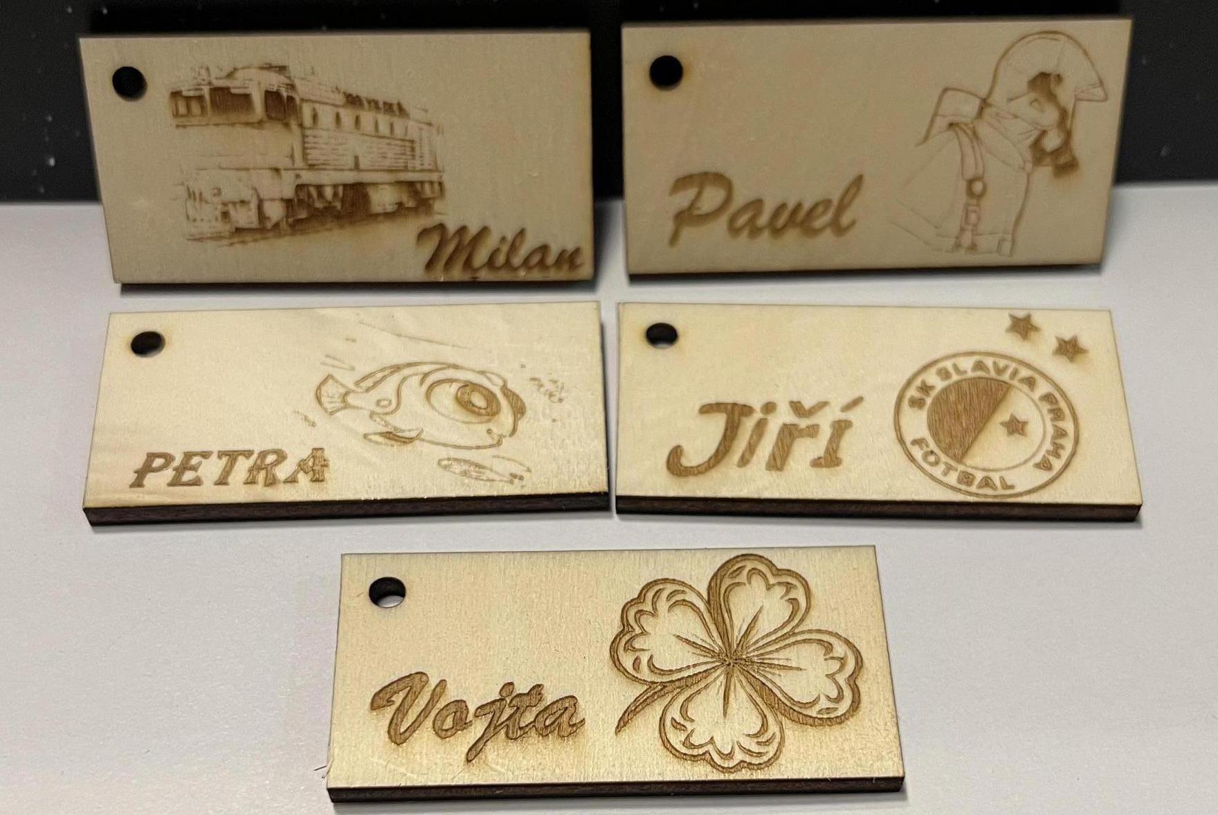 Klíčenky s příběhem