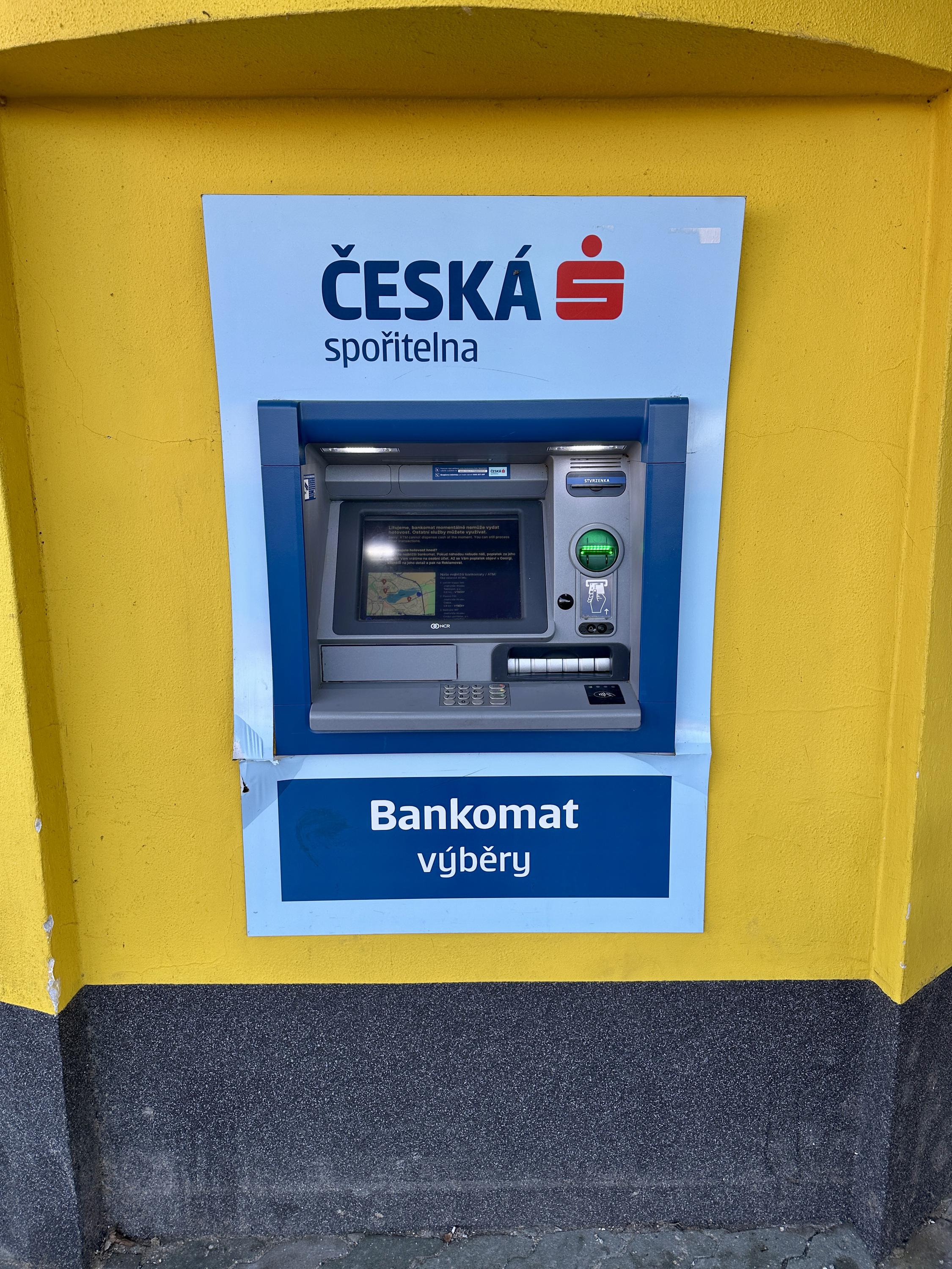 Bankomat České spořitelny foto 2